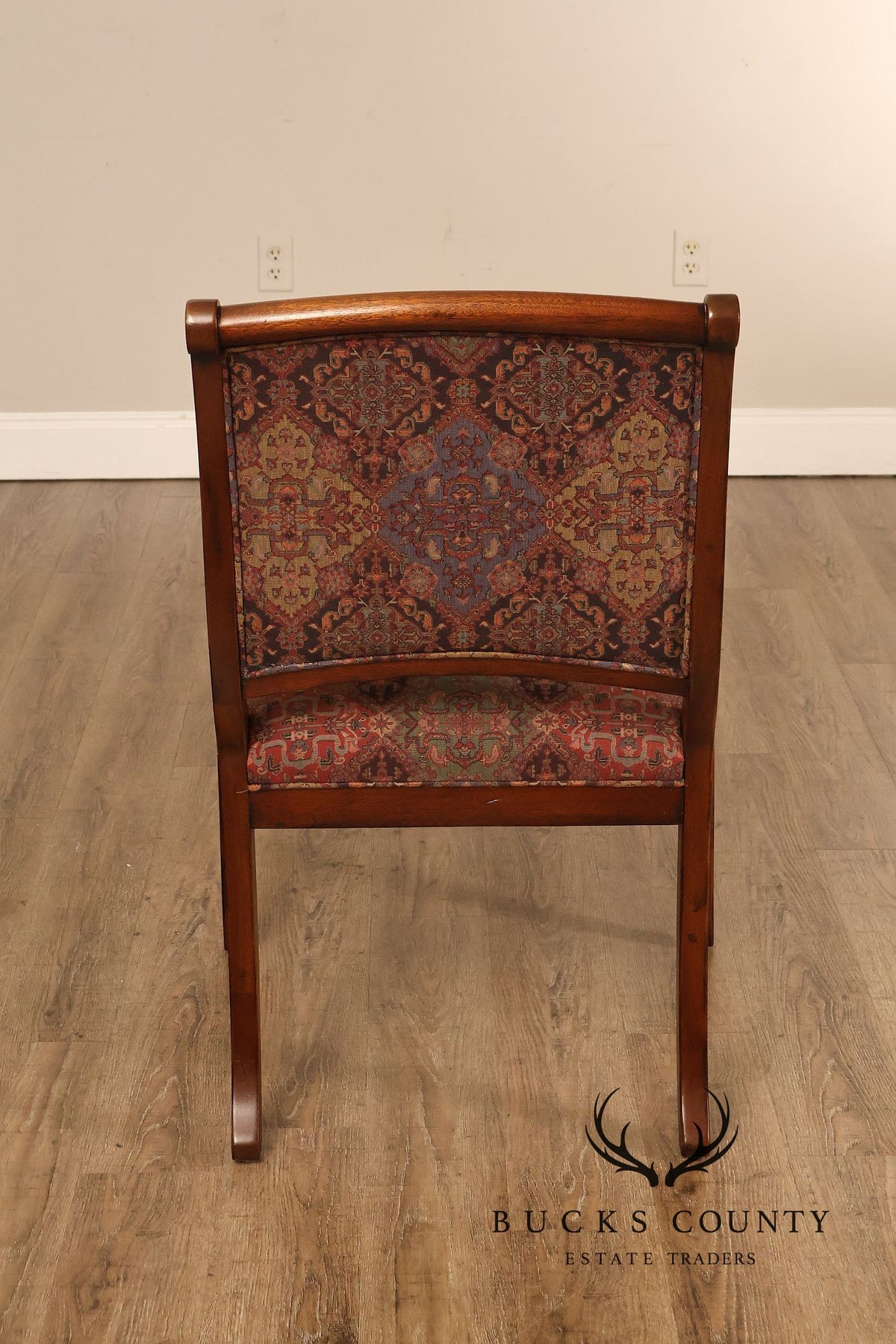 Hickory Chair Pair of Charles X Style Armchairs