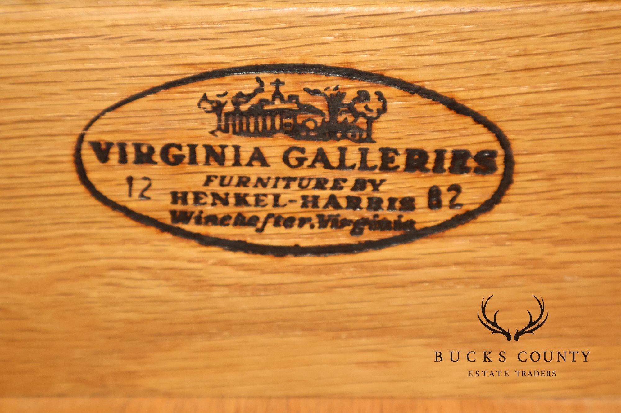 Henkel Harris Virginia Galleries Cherry 9 Drawer Dresser