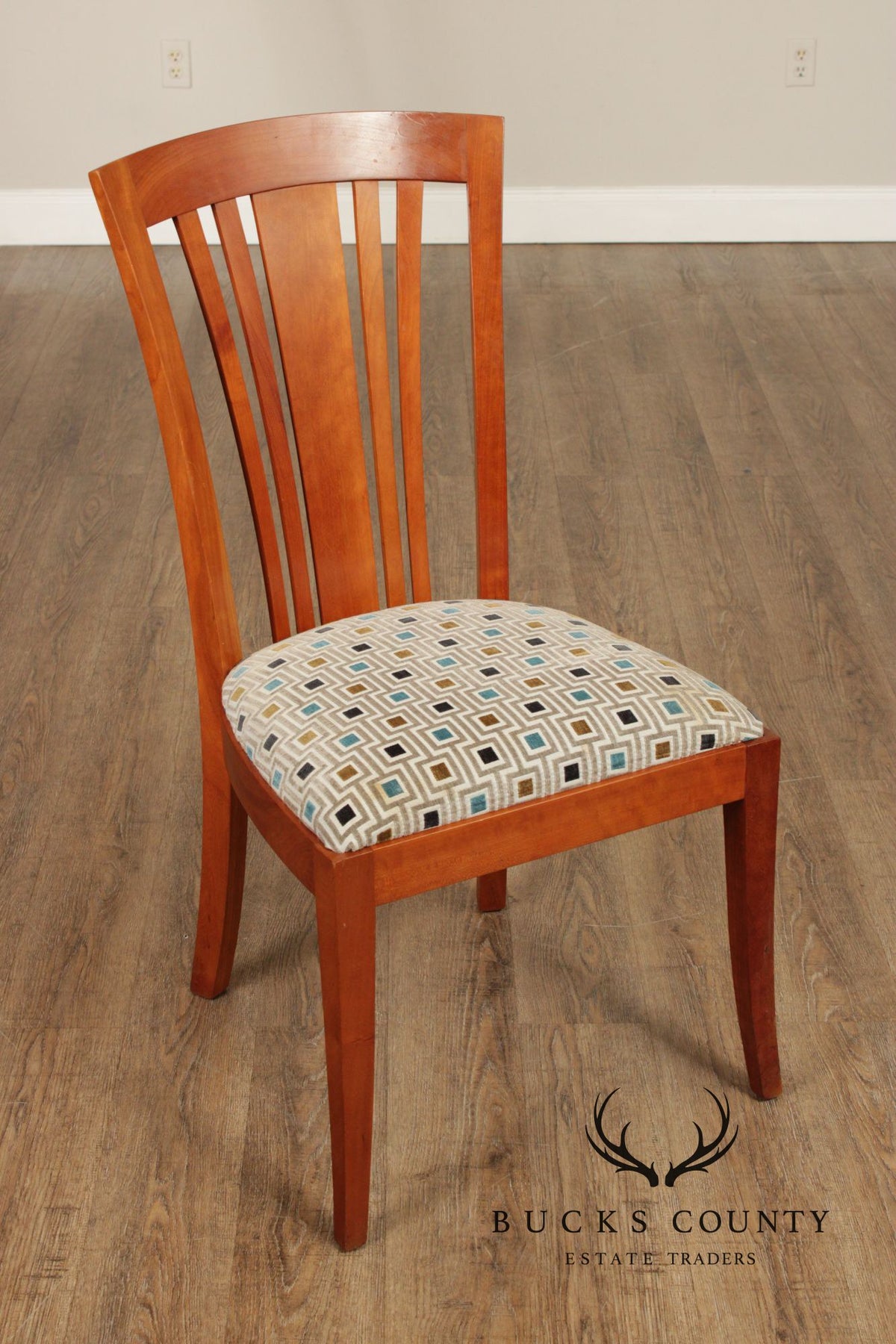 Stickley Highlands Collection Set of Six Cherry Side Chairs