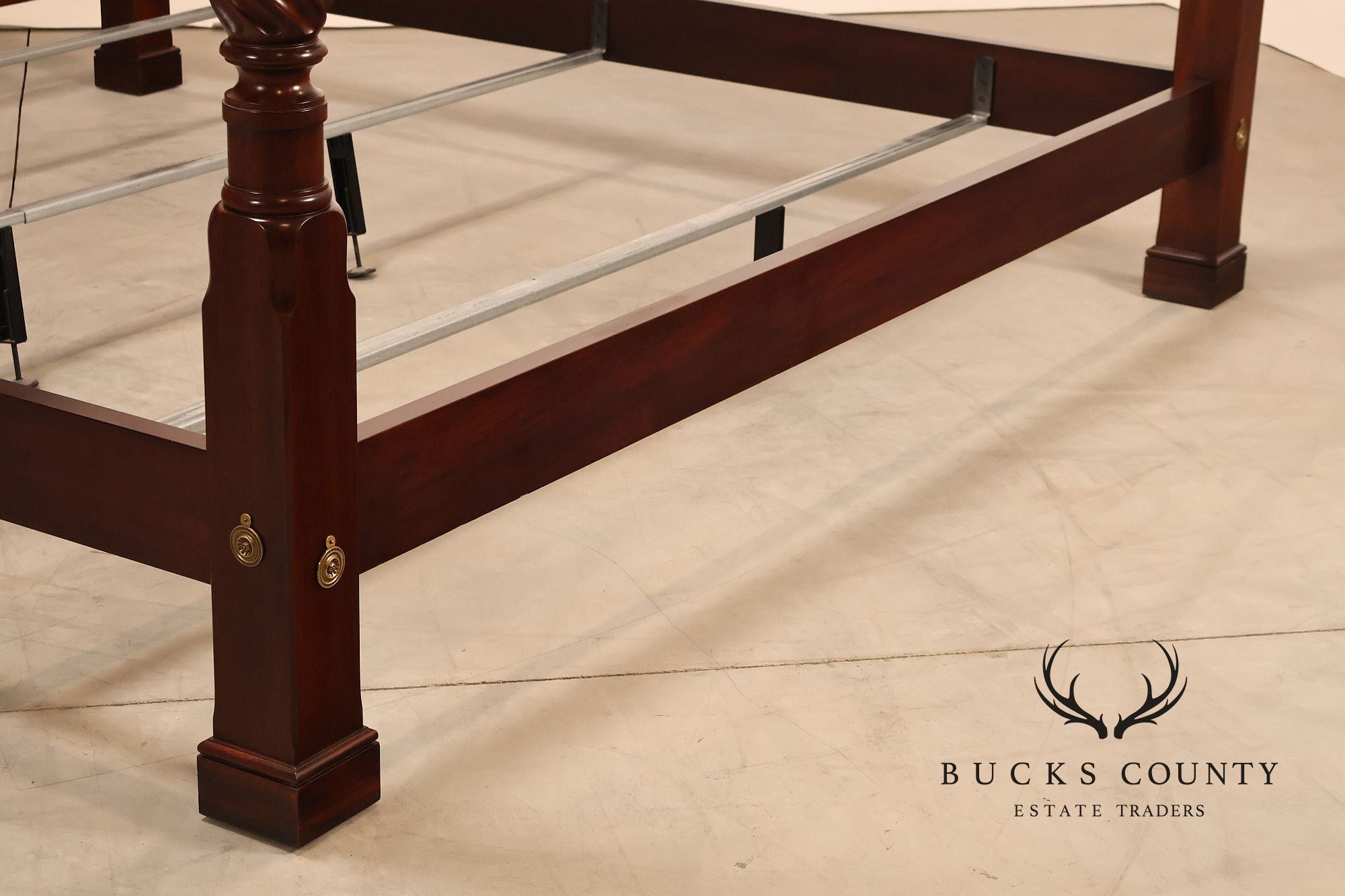 Henkel Harris King Mahogany Poster Bed