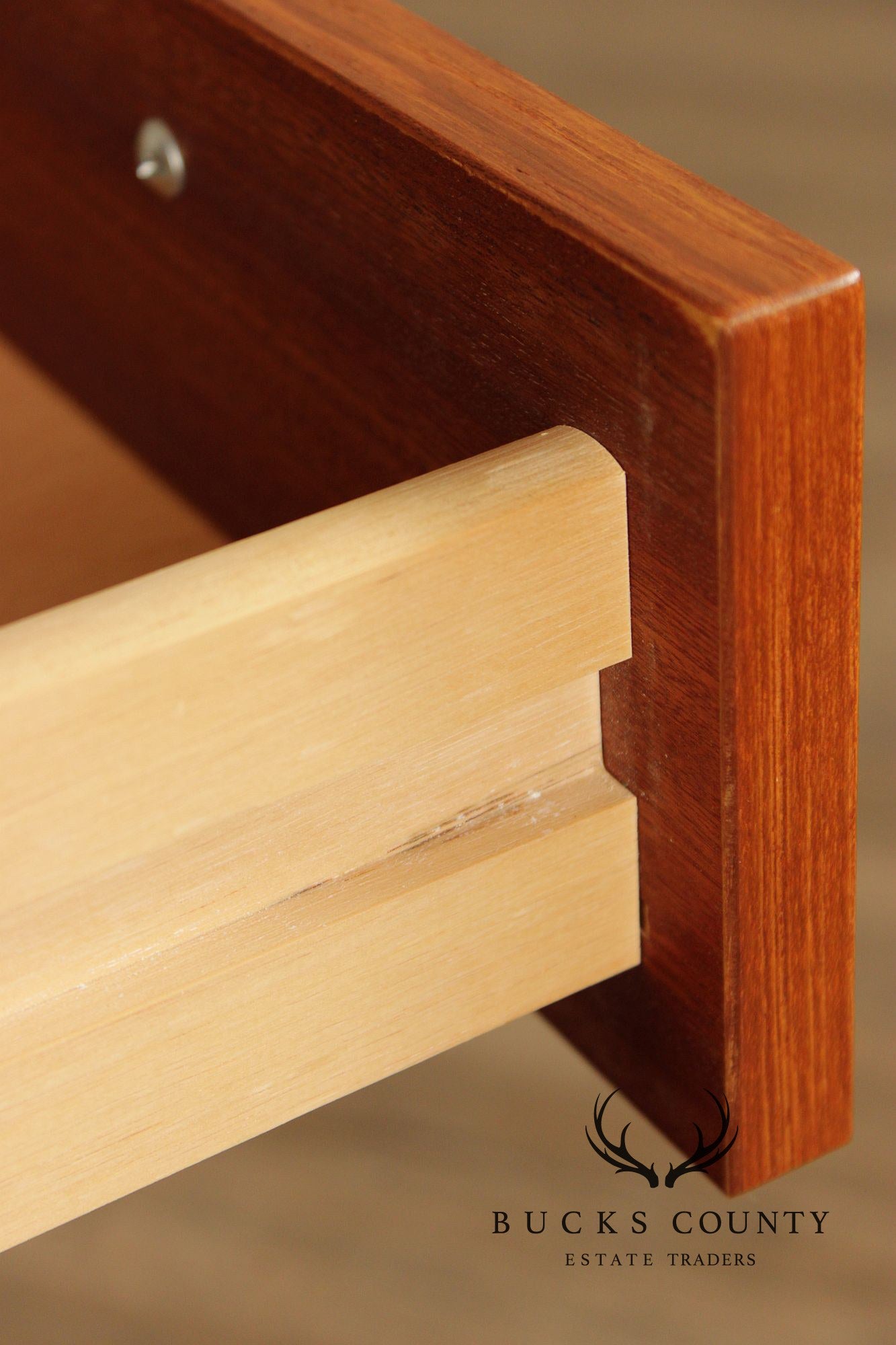 Interform Collection Danish Modern Teak Filing Cabinet