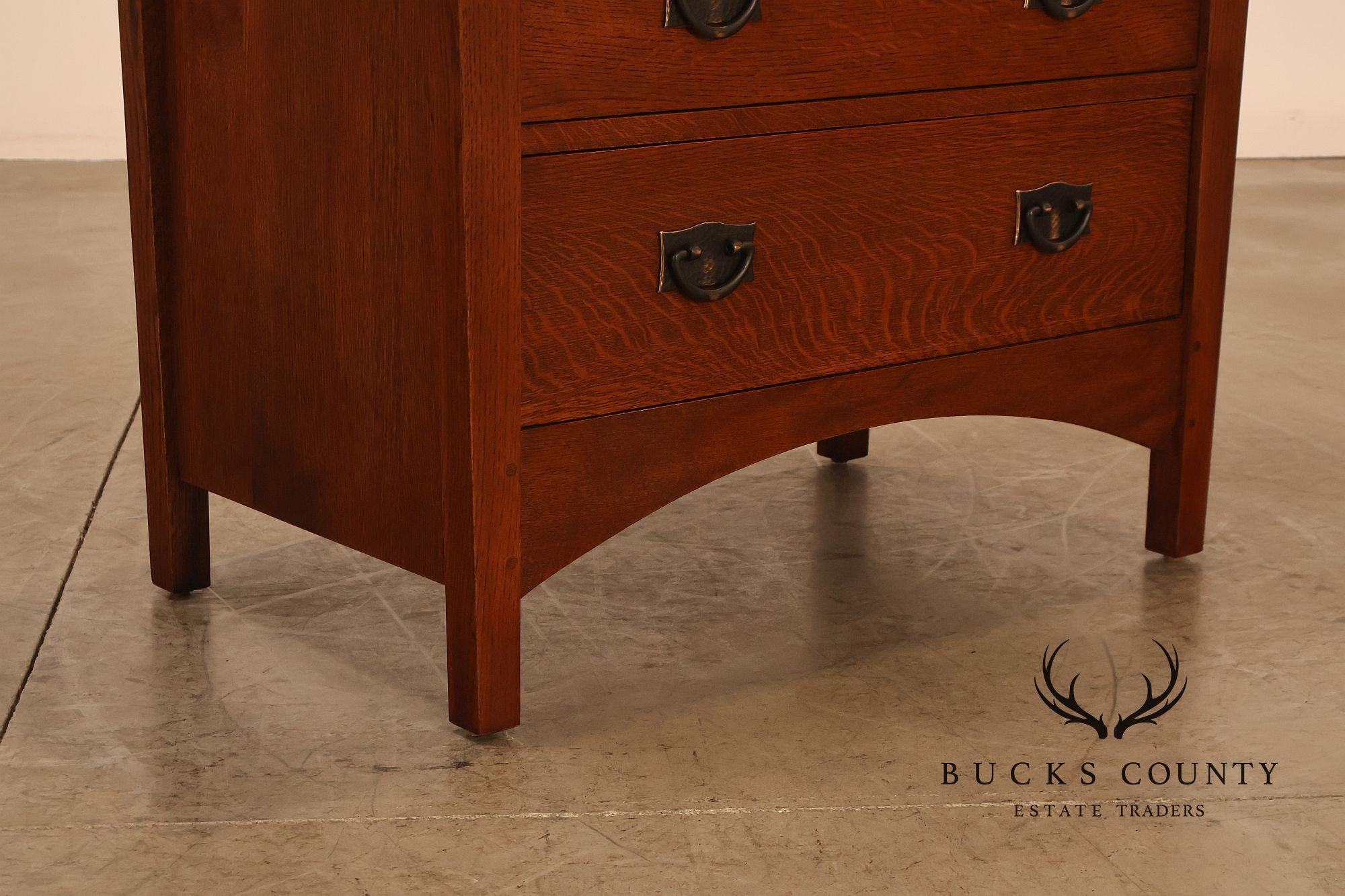 Stickley Mission Collection Oak Three-Drawer Chest