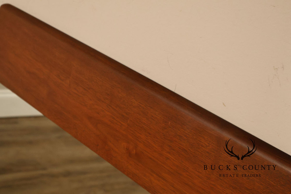 E.A. Clore Custom Walnut Hanging Wall Mirror