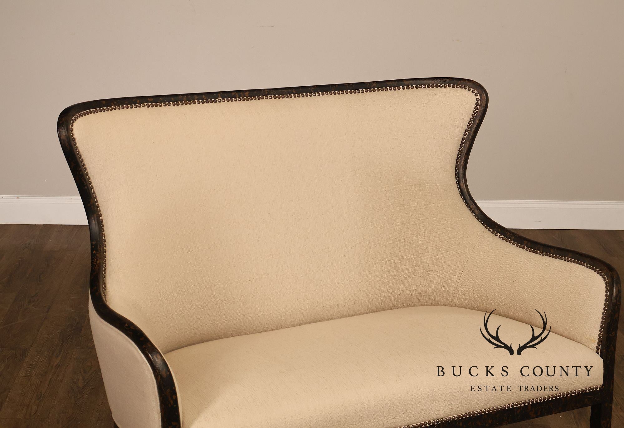 Uttermost French Country Style Upholstered Settee