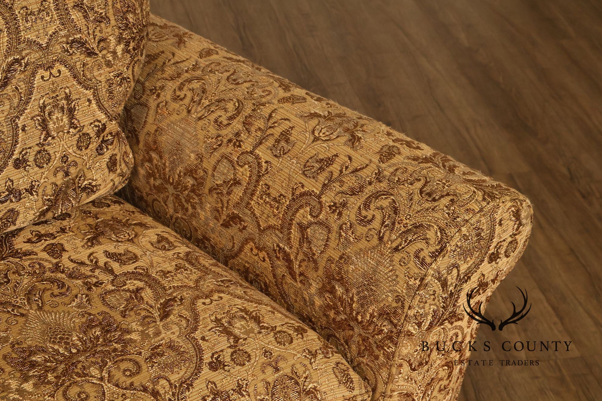 Stickley Fine Upholstery Traditional Three Cushion Sofa