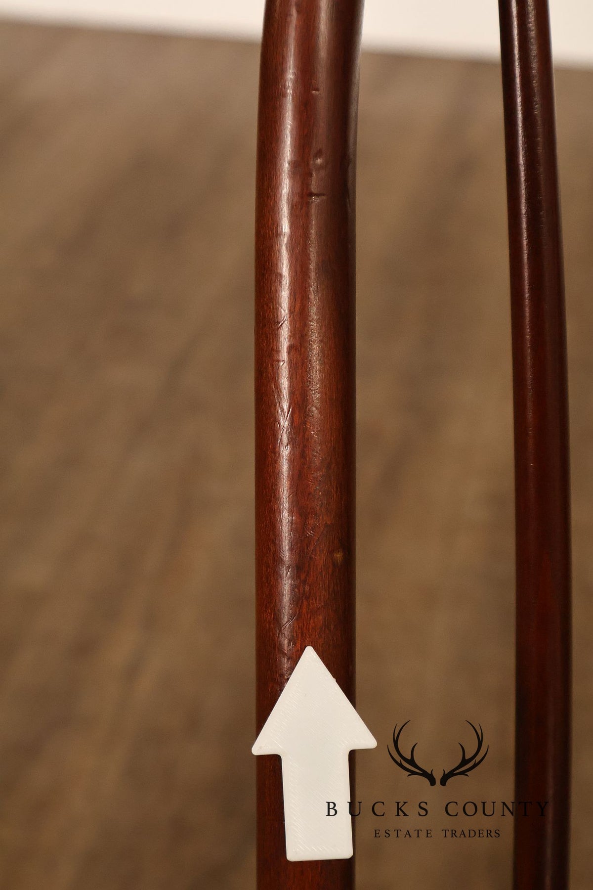 Frederick Duckloe & Bros Pair of Cherry Windsor Side Chairs