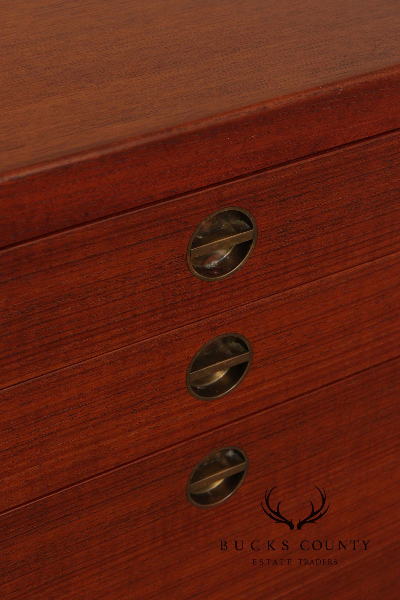 Borge Mogensen Danish Modern Teak Five Drawer Chest