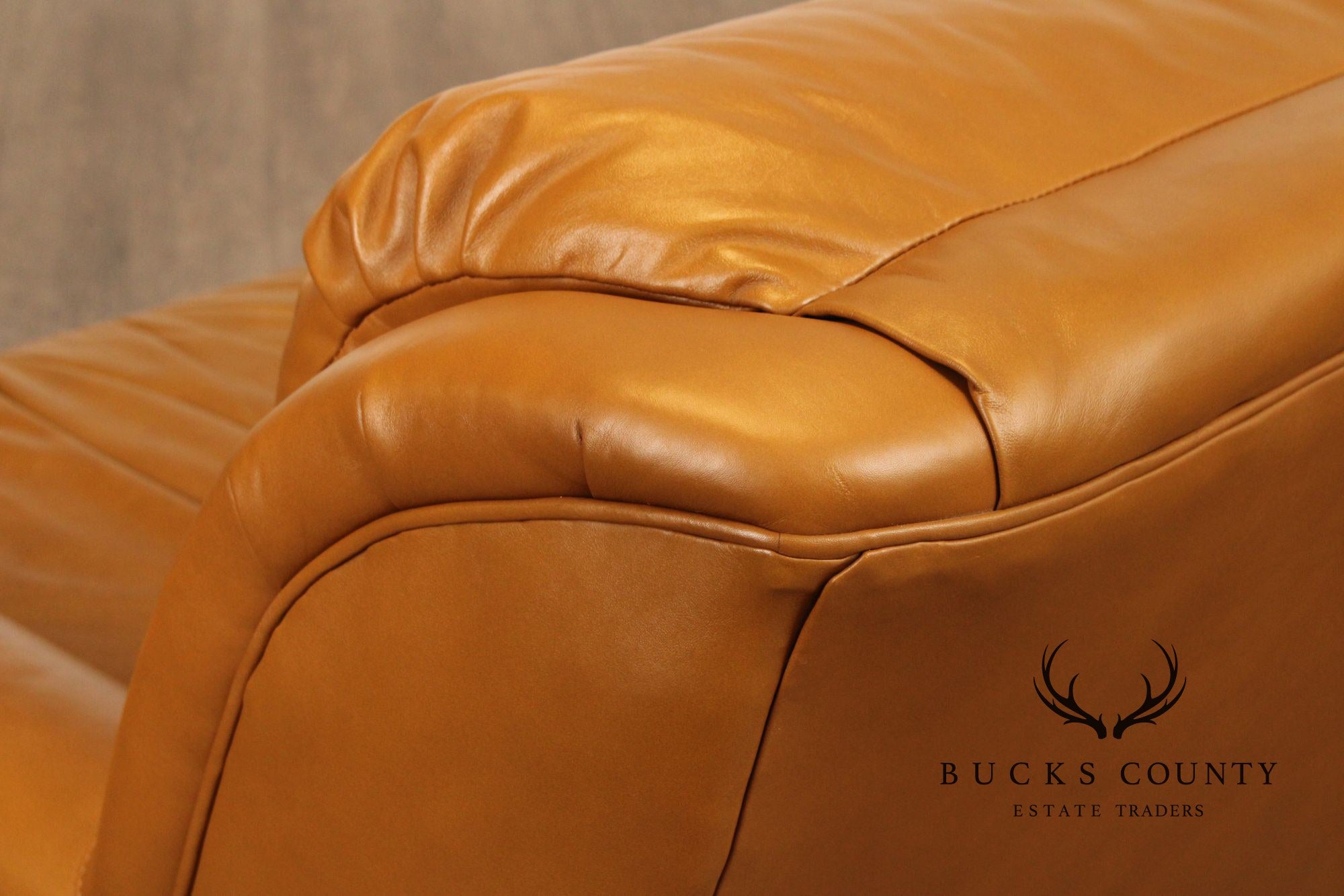 Classic Leather Inc. Vintage Three-Seat Sofa