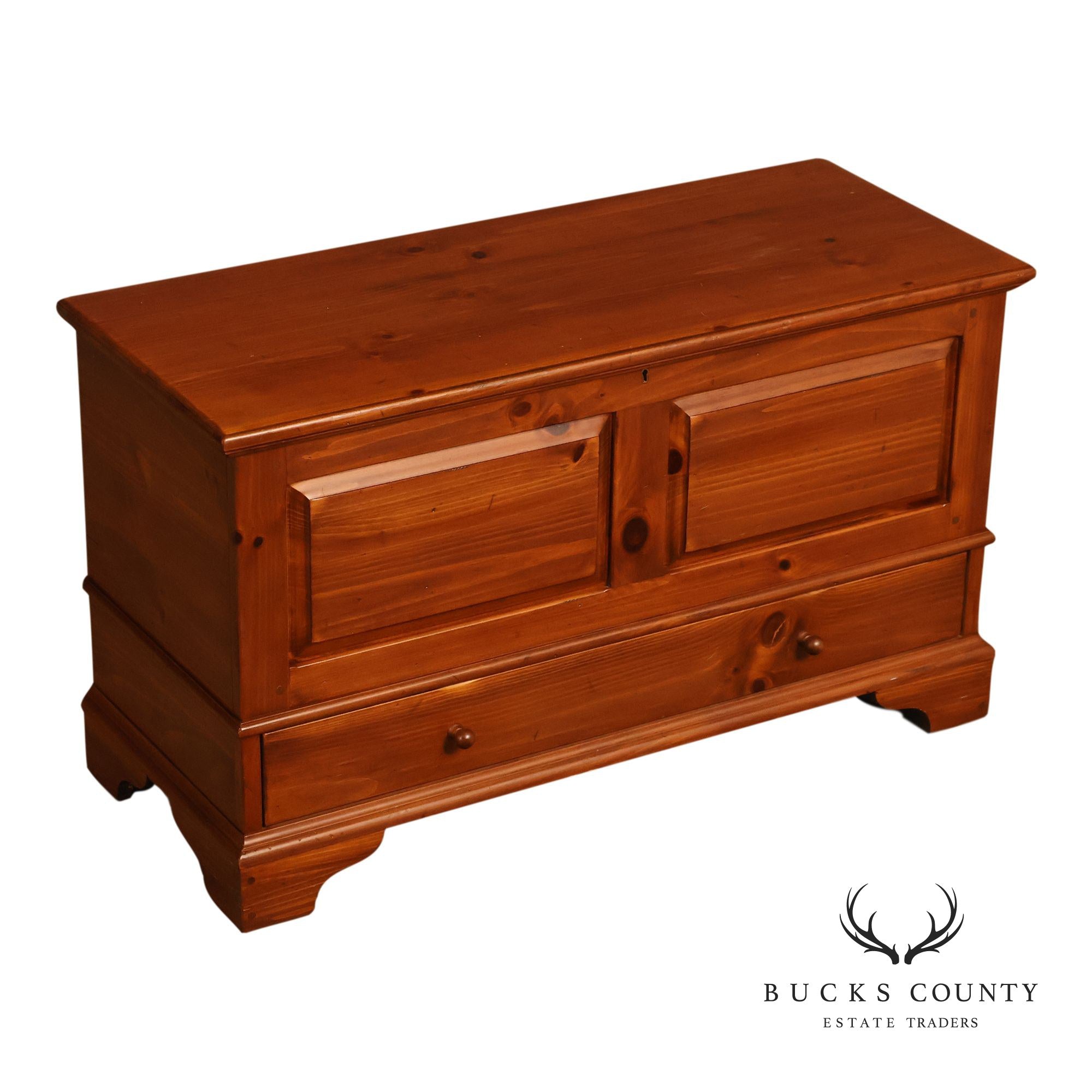 Ethan Allen Cedar-Lined Pine Blanket Chest