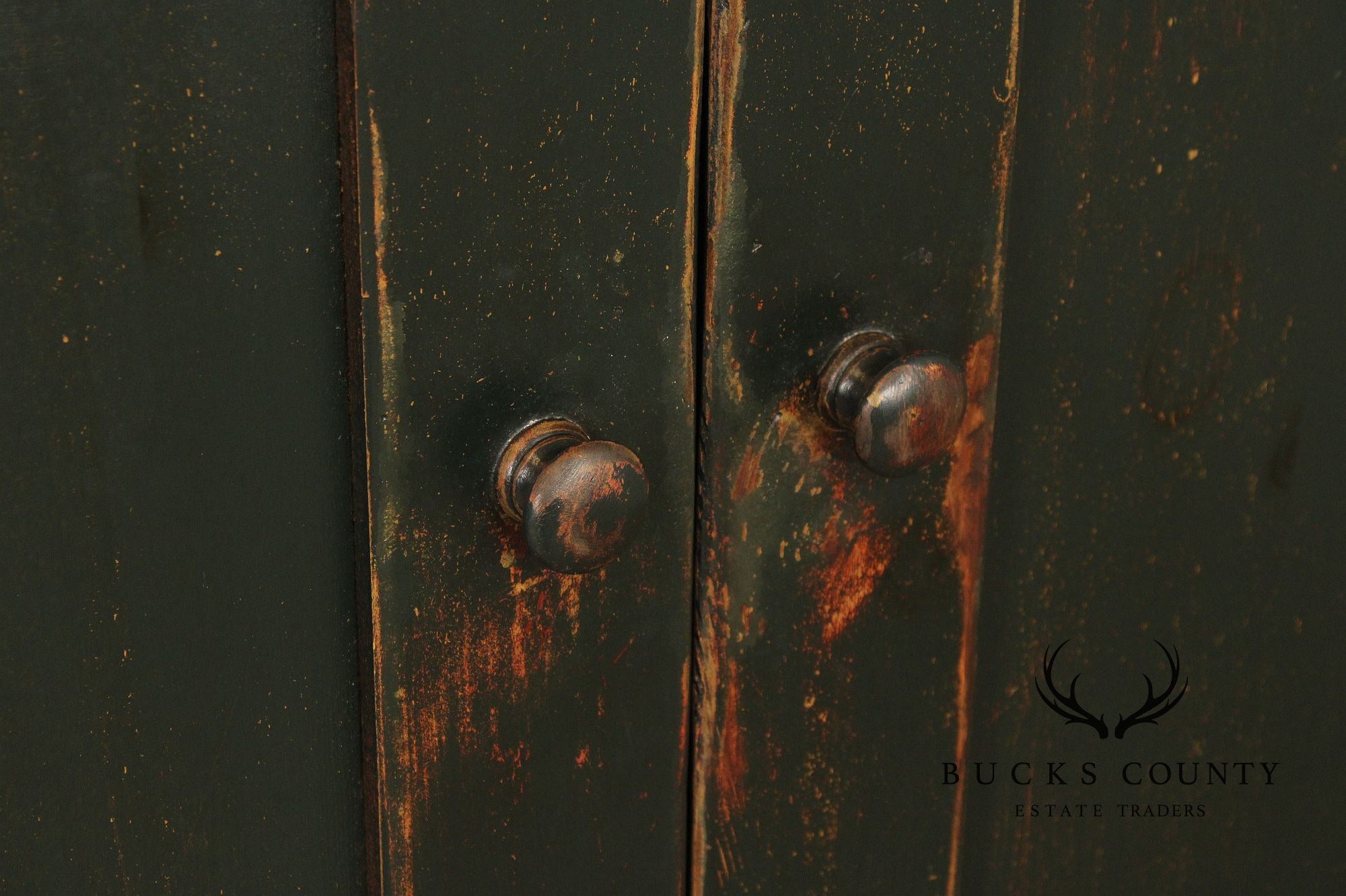 Oley Valley Reproductions Distress Painted Cupboard