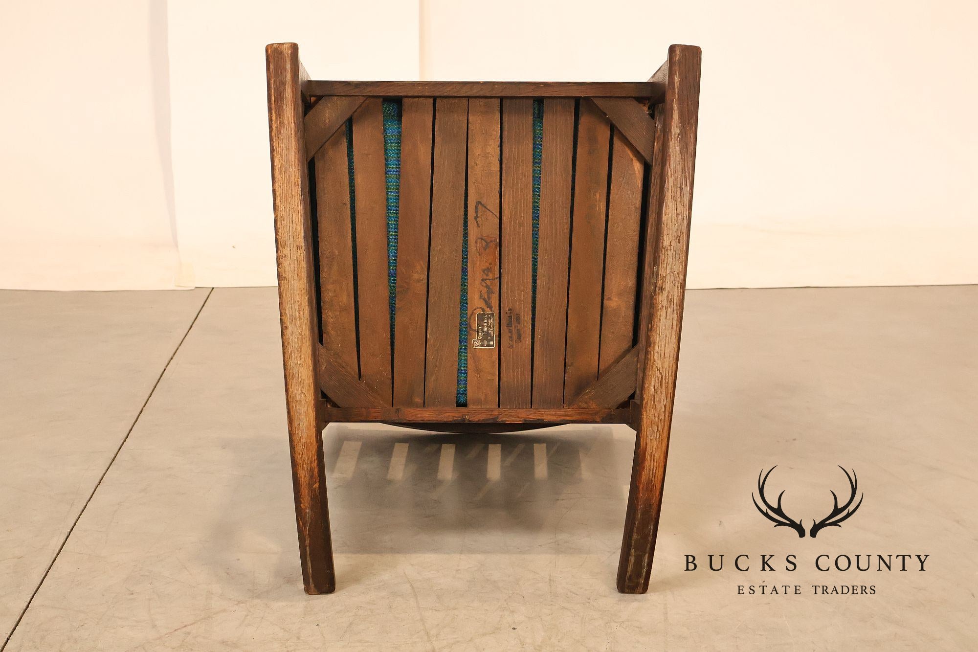 Antique Stickley Brothers Mission Oak Rocking Chair