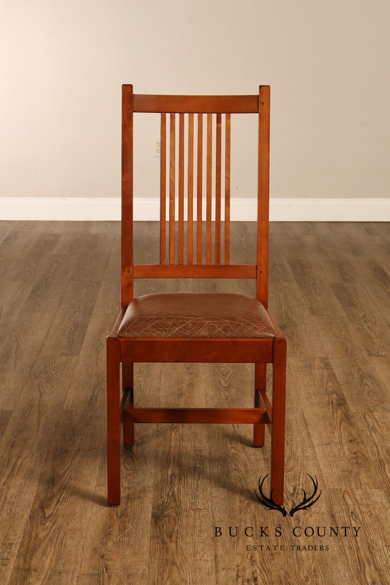 Stickley Mission Collection Set Of 6 Cherry Dining Chairs