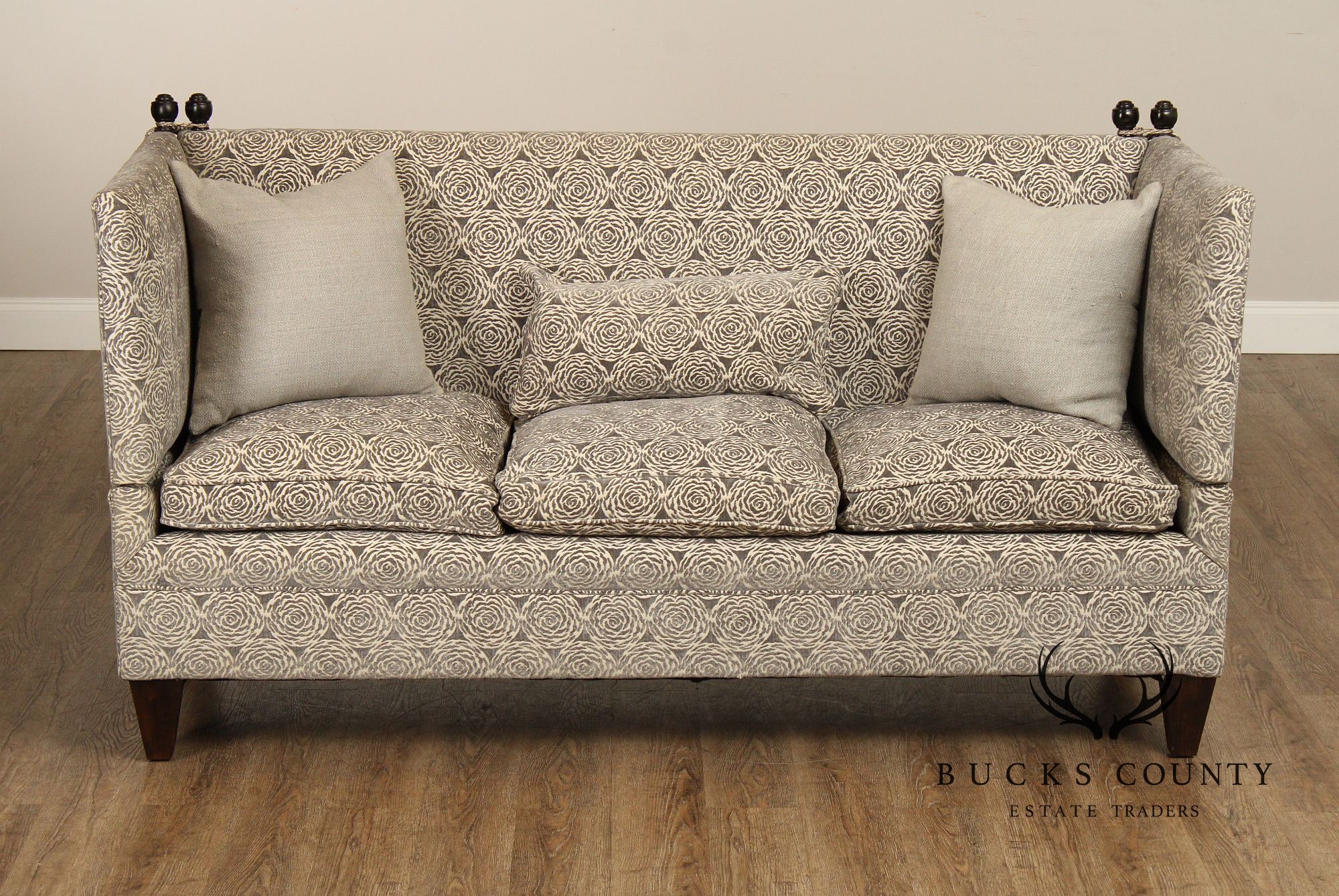 Custom Quality Modern Upholstered Knole Style Sofa