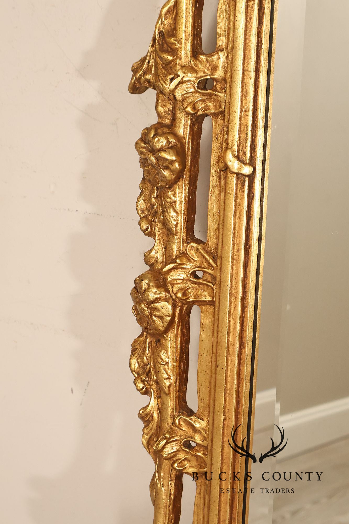 Friedman Brothers Large Giltwood Wall Mirror