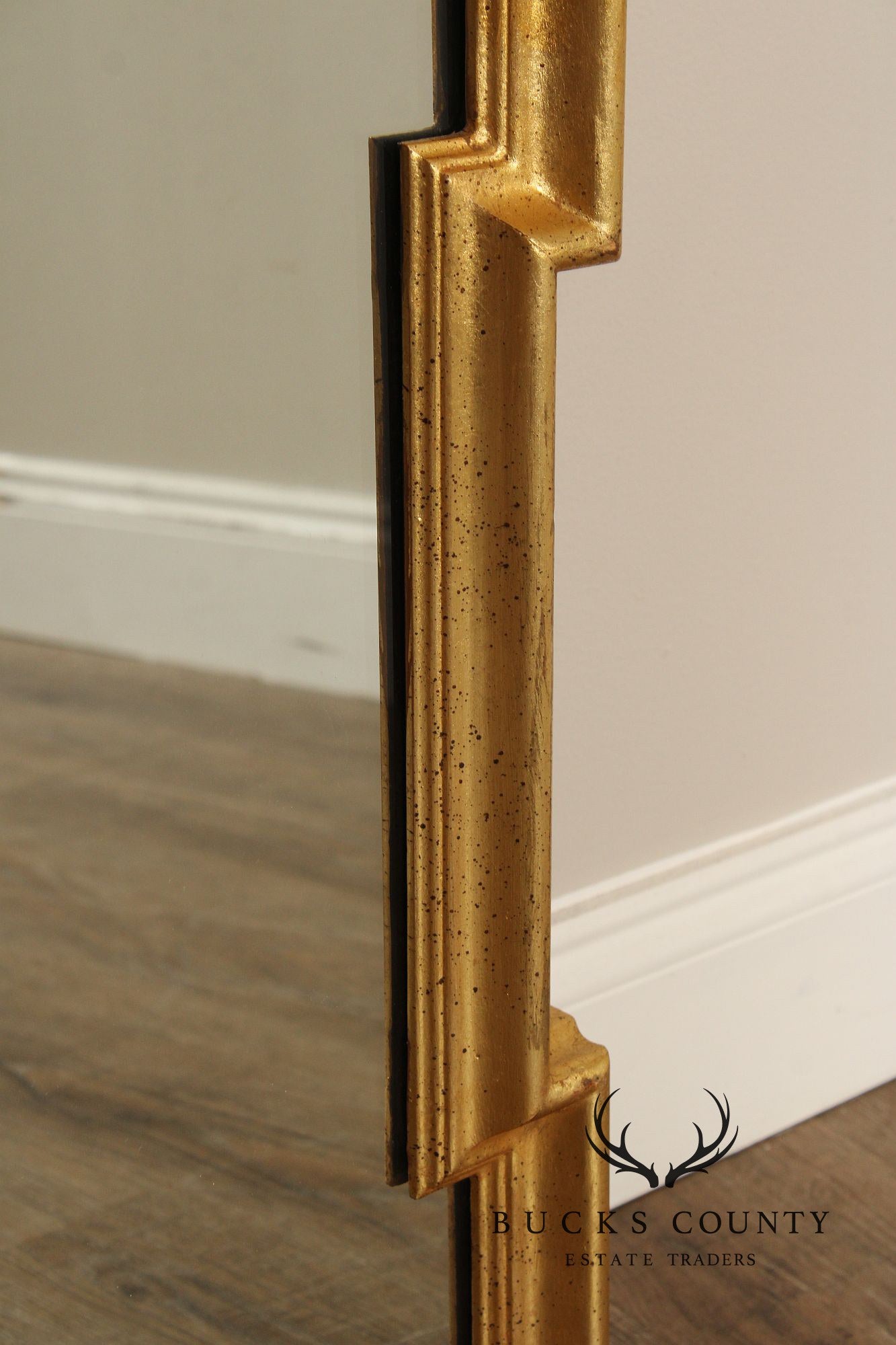 LaBarge Neoclassical Style Giltwood Wall or Mantel Mirror