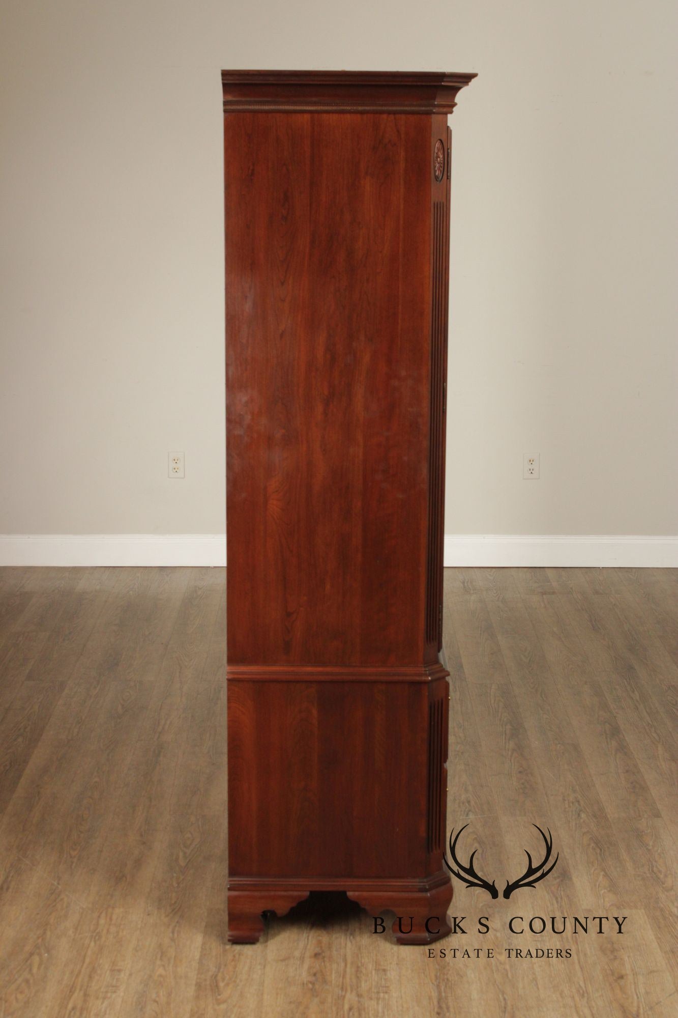 Ethan Allen Georgian Court Collection Cherry Armoire
