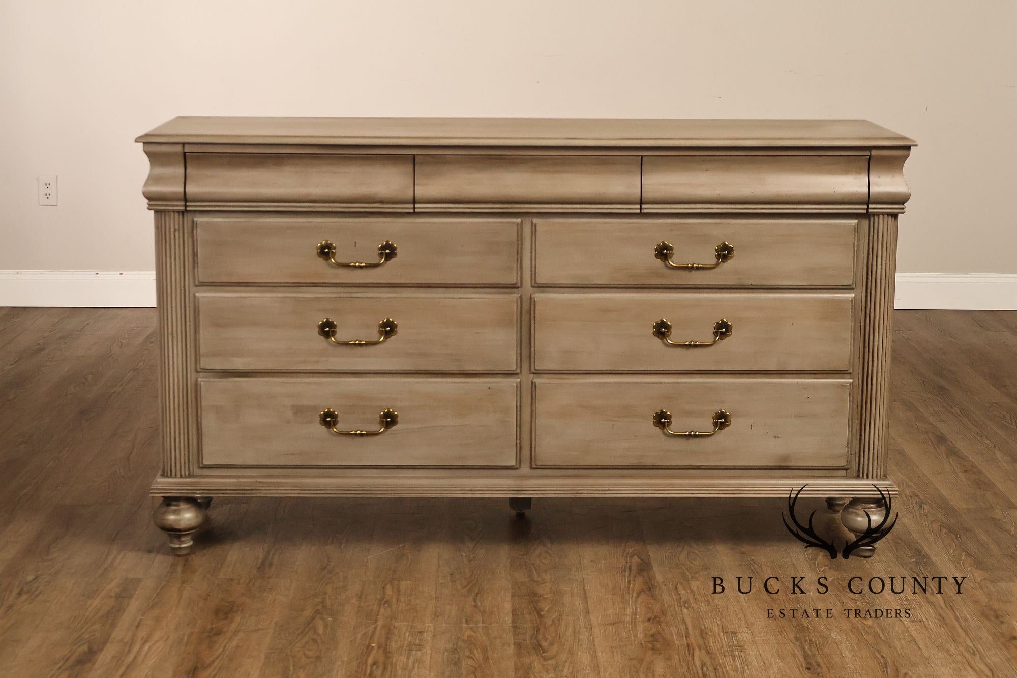 Ethan Allen 'British Classics' Collection Gray Dresser