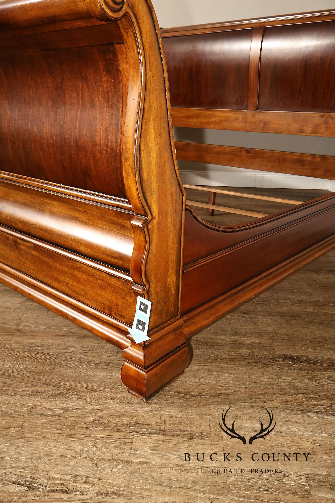 Ethan Allen Tuscany Collection King Size Sleigh Bed