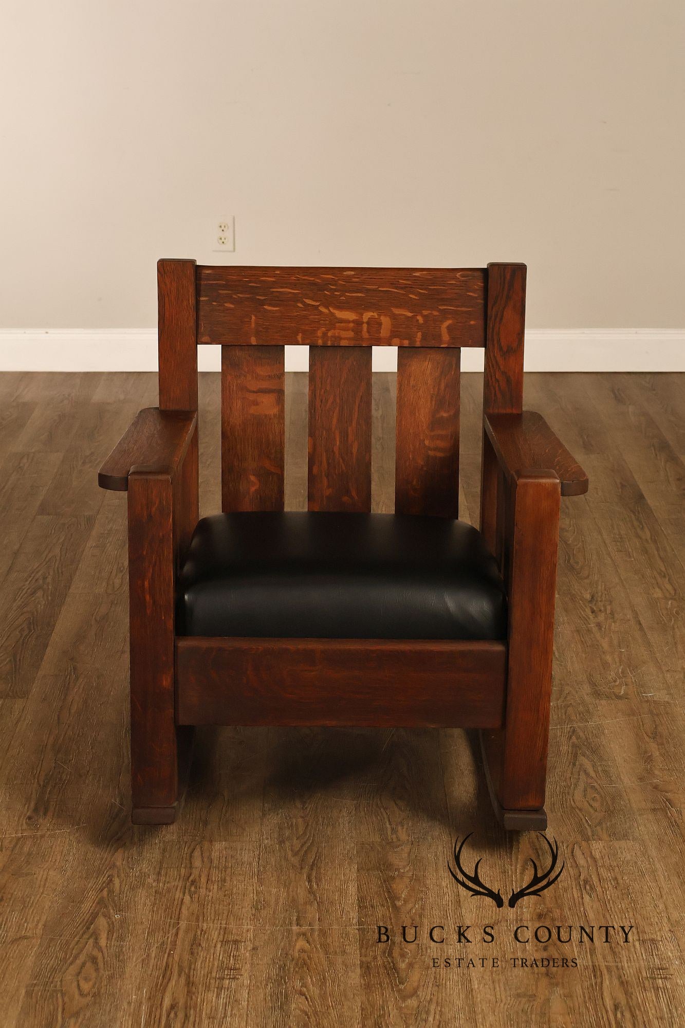 Langslow, Fowler Co. Antique Mission Oak Rocker