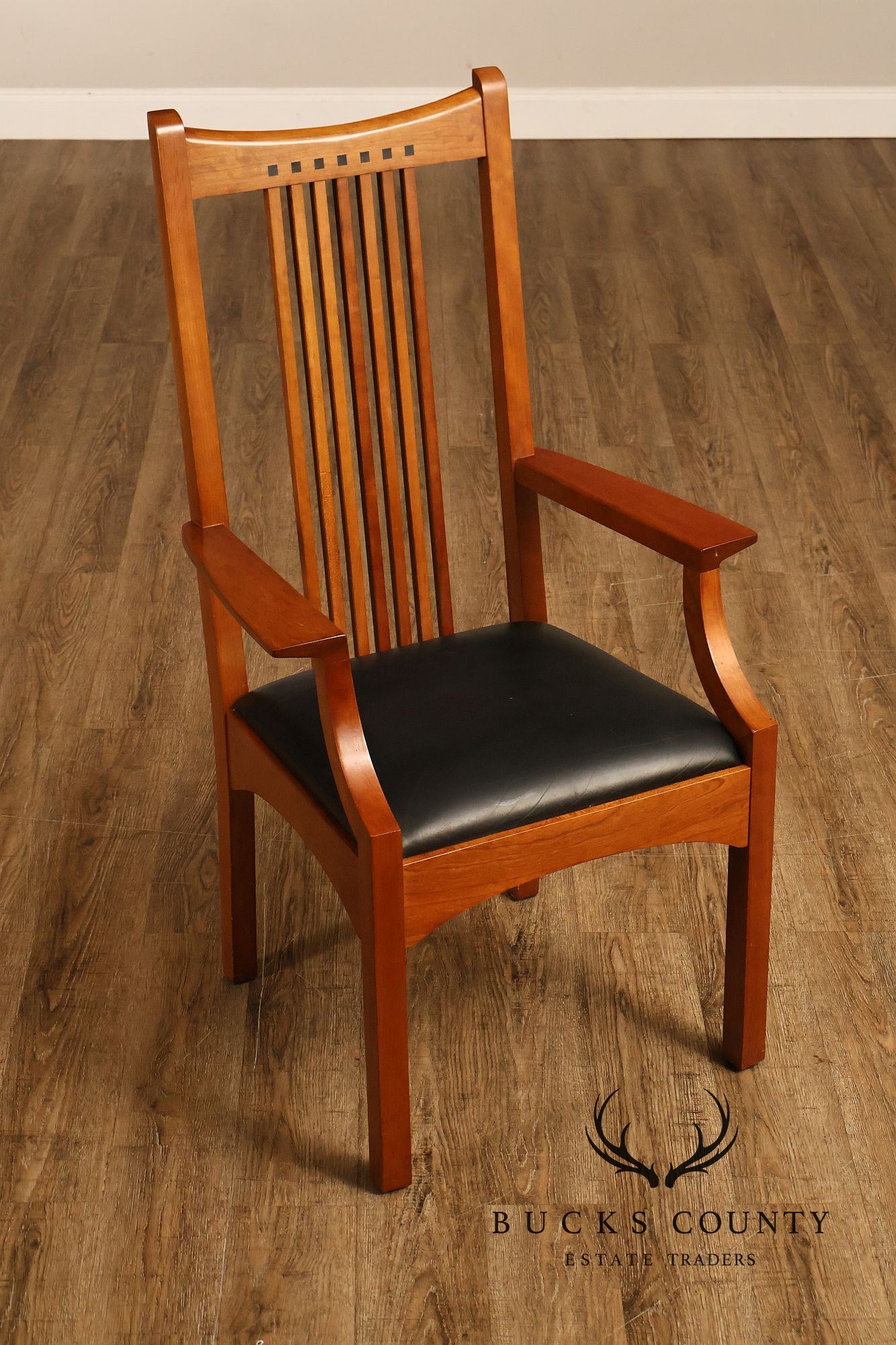Stickley 21st Century Collection Set of Six Cherry Dining Chairs
