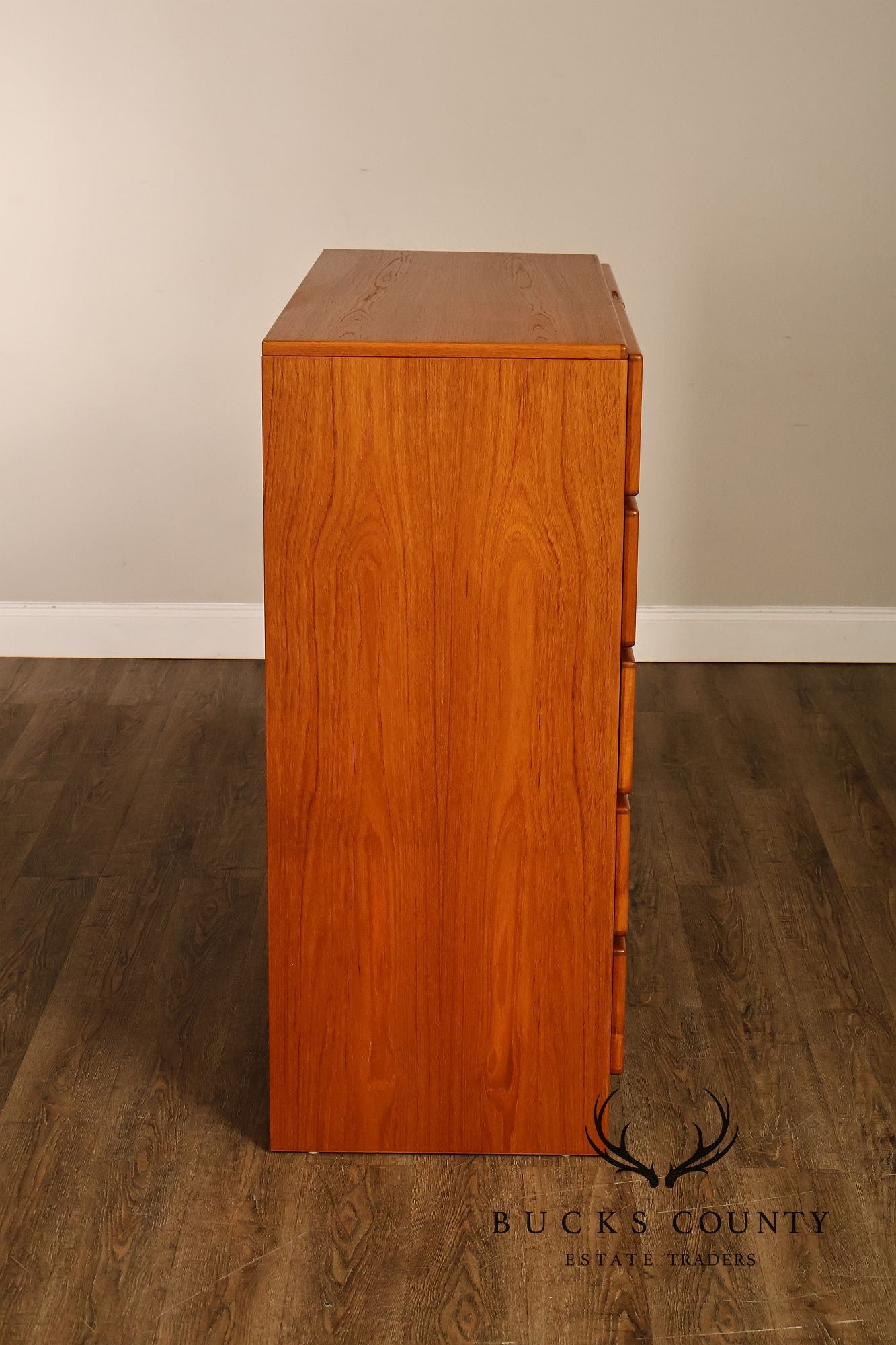 Scan Coll Danish Modern Teak Gentlemen’s Chest