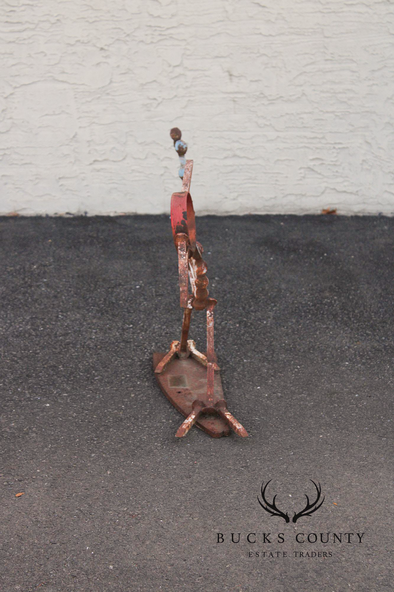 Industrial Metal Road Runner Sculpture Garden Statue