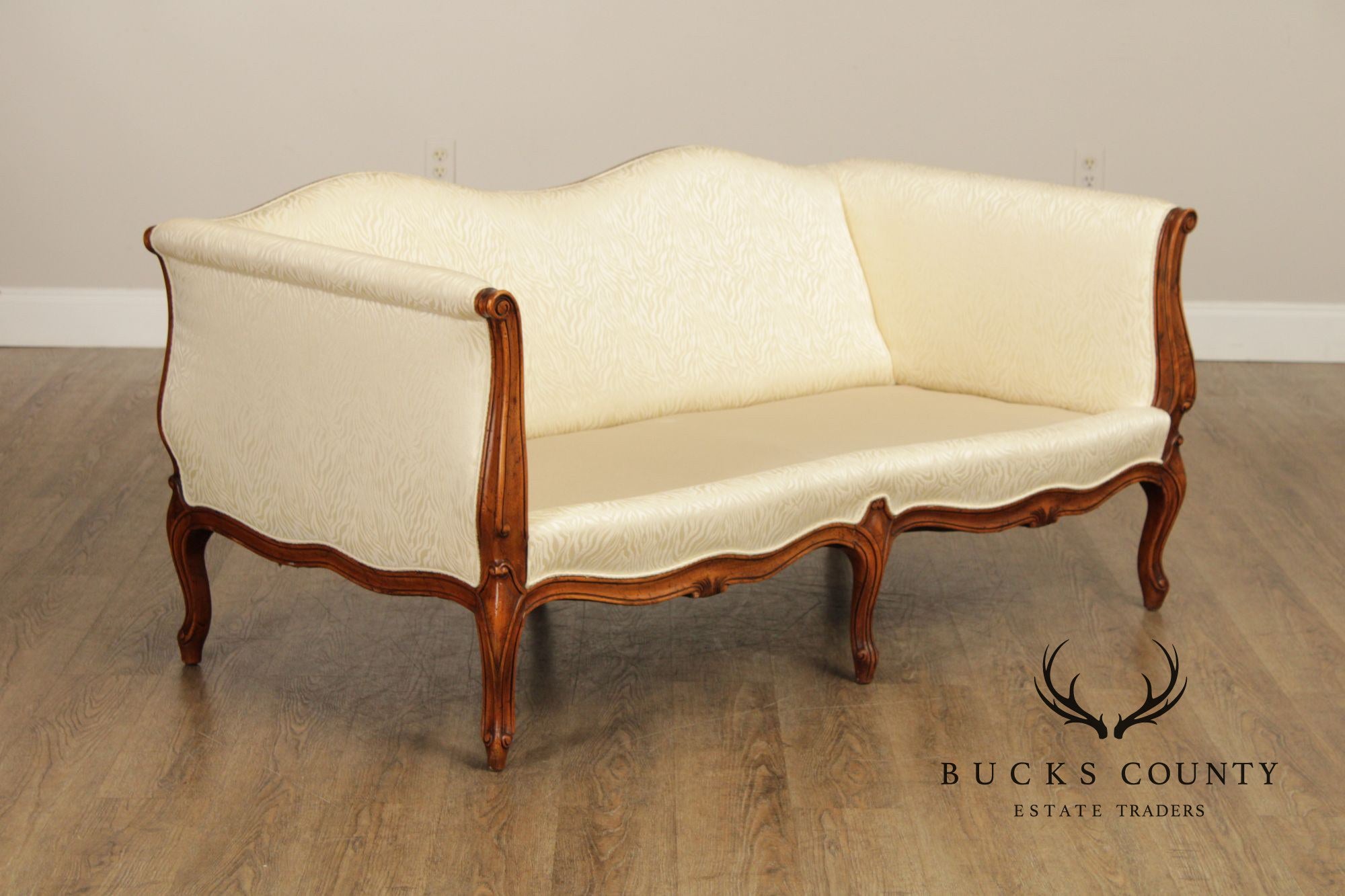 French Louis XV Style Carved Loveseat
