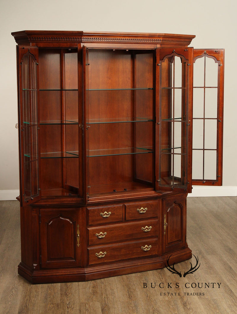 Thomasville Collector's Cherry China Cabinet