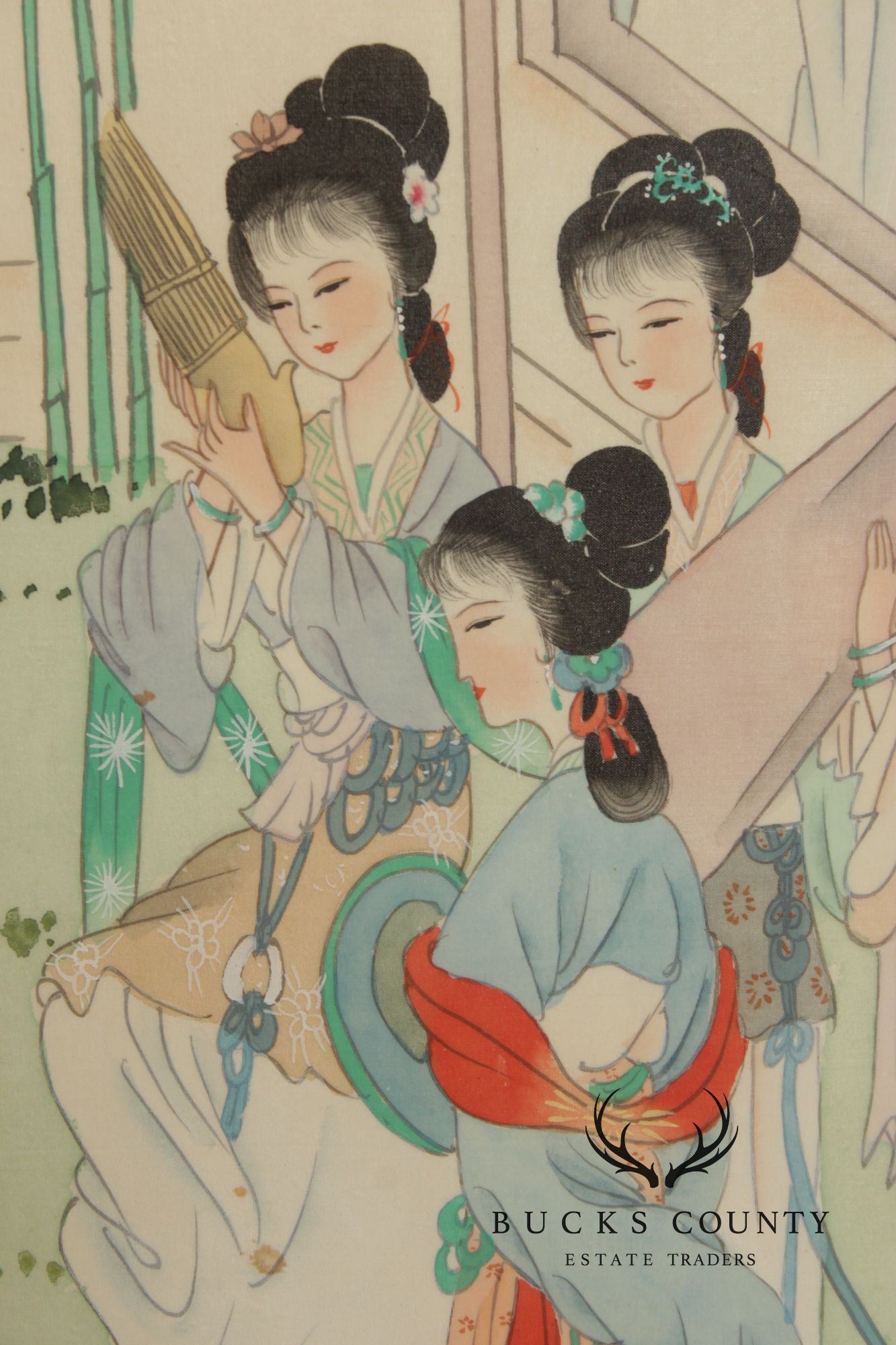 Chinese School Framed Print, Musicians