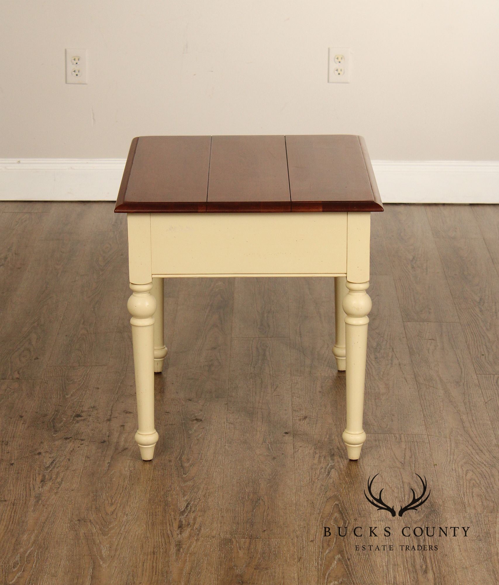 Ethan Allen 'Country Crossings' One-Drawer Side Table