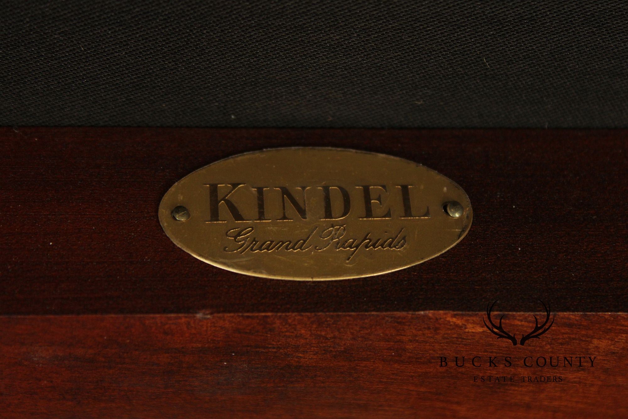 Kindel Winterthur Collection Set Of Six Carved Dining Chairs