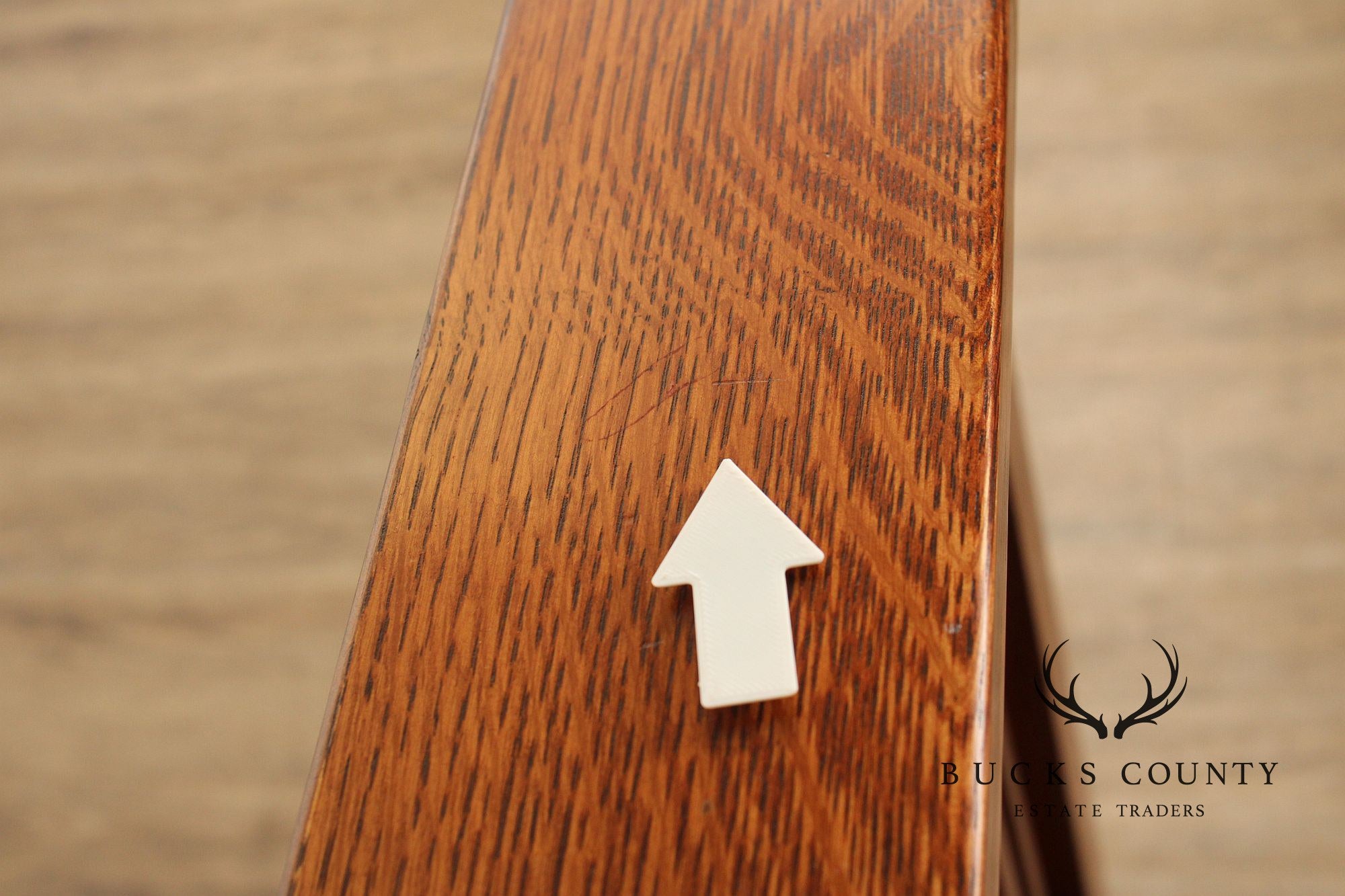 Stickley Mission Collection Oak Spindle Queen Bed