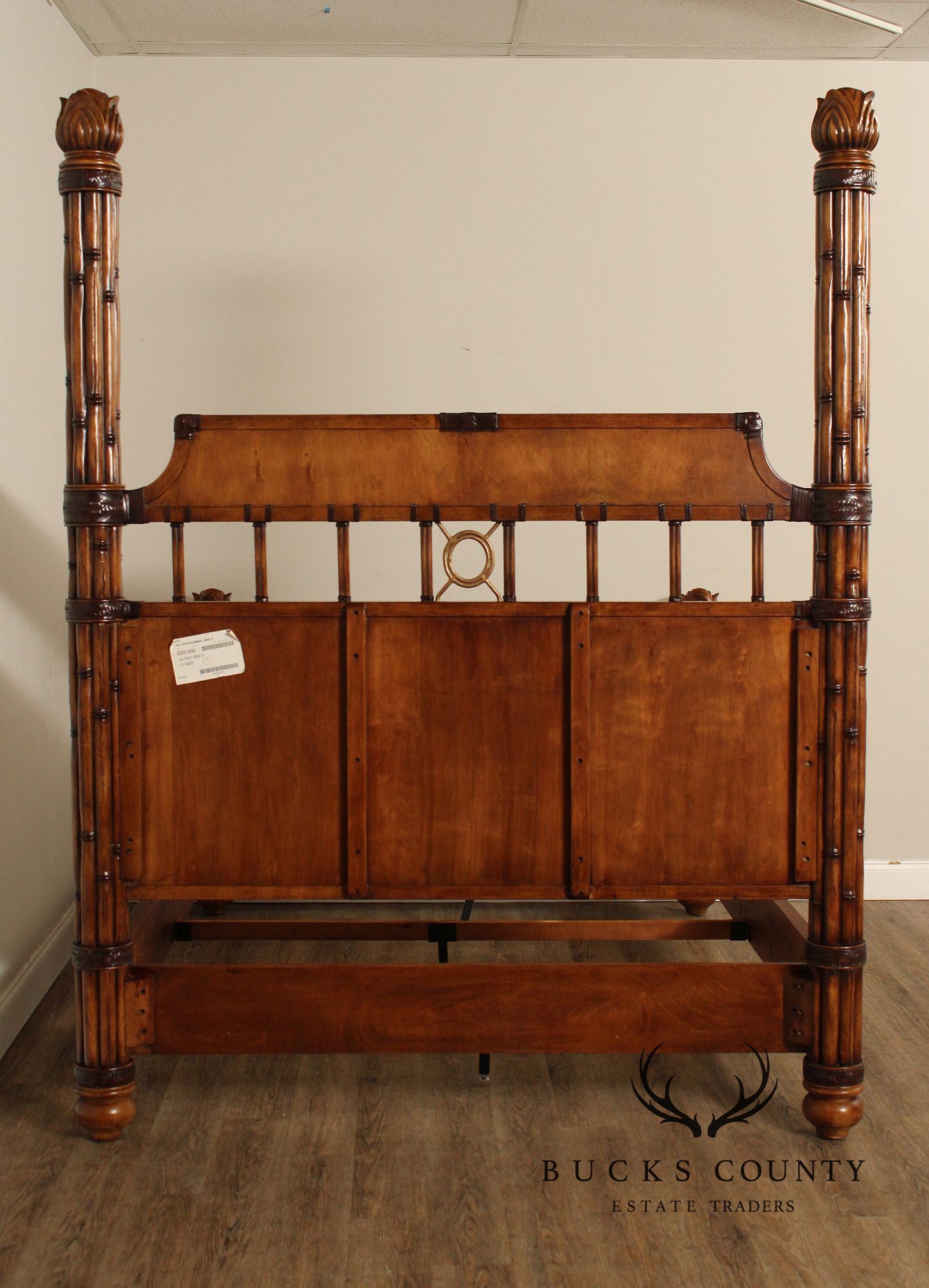 Tommy Bahama British Colonial Style Queen Poster Bed