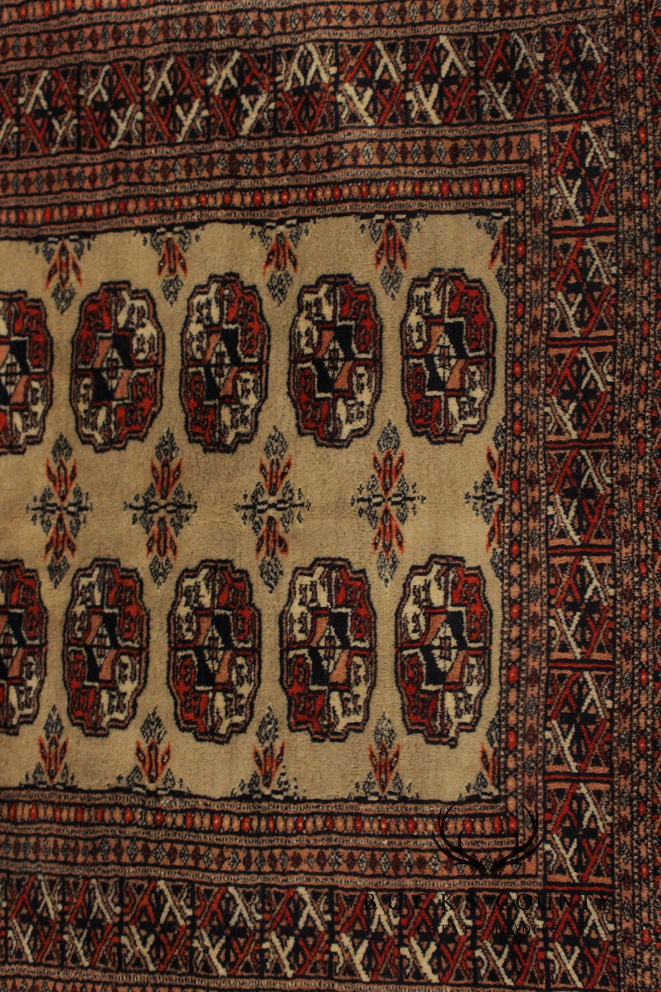 Pakistani Bokhara Wool Area Rug