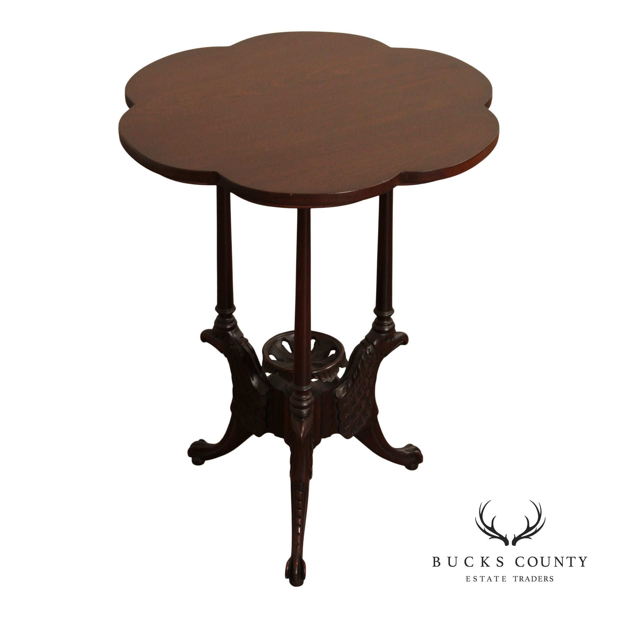 Irwin Federal Style Mahogany Occasional Table