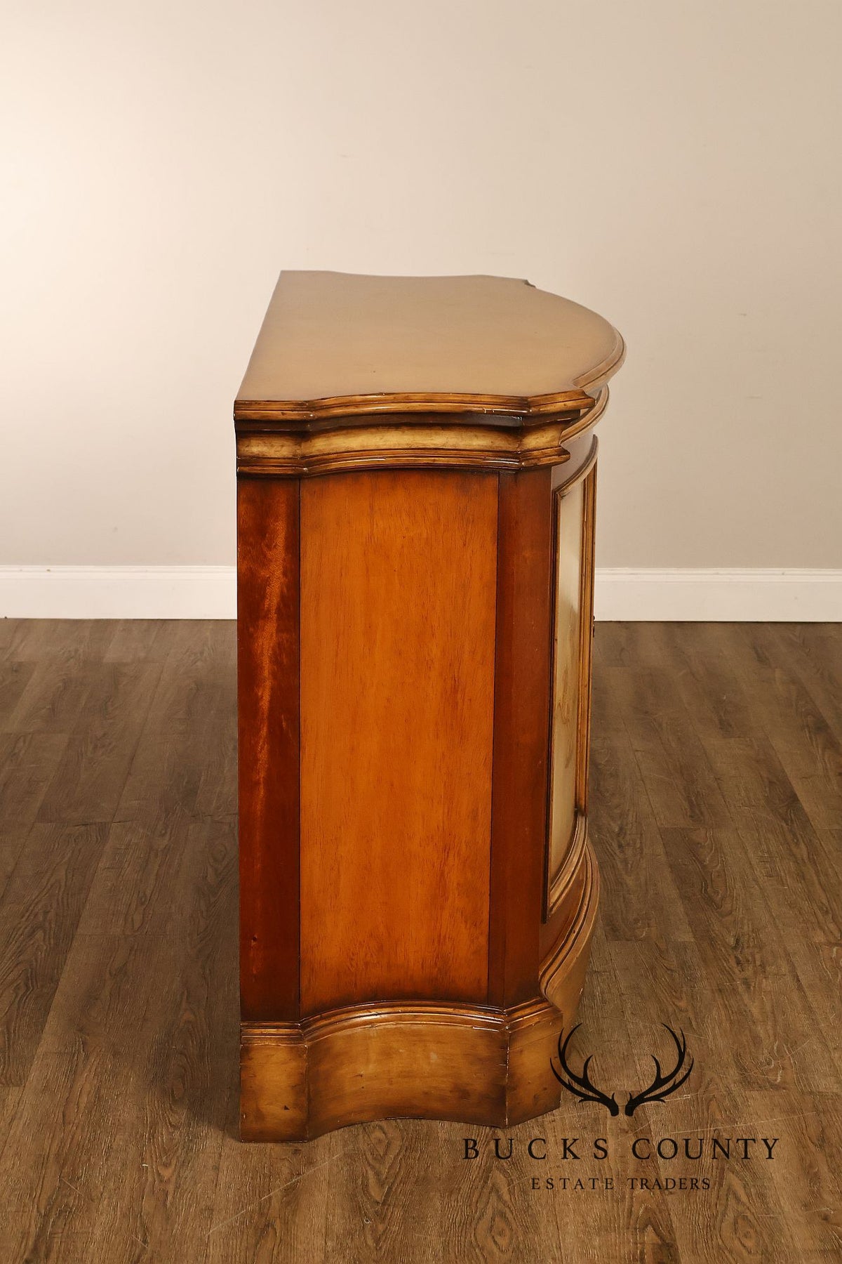 South Cone Venetian Style Painted Sideboard