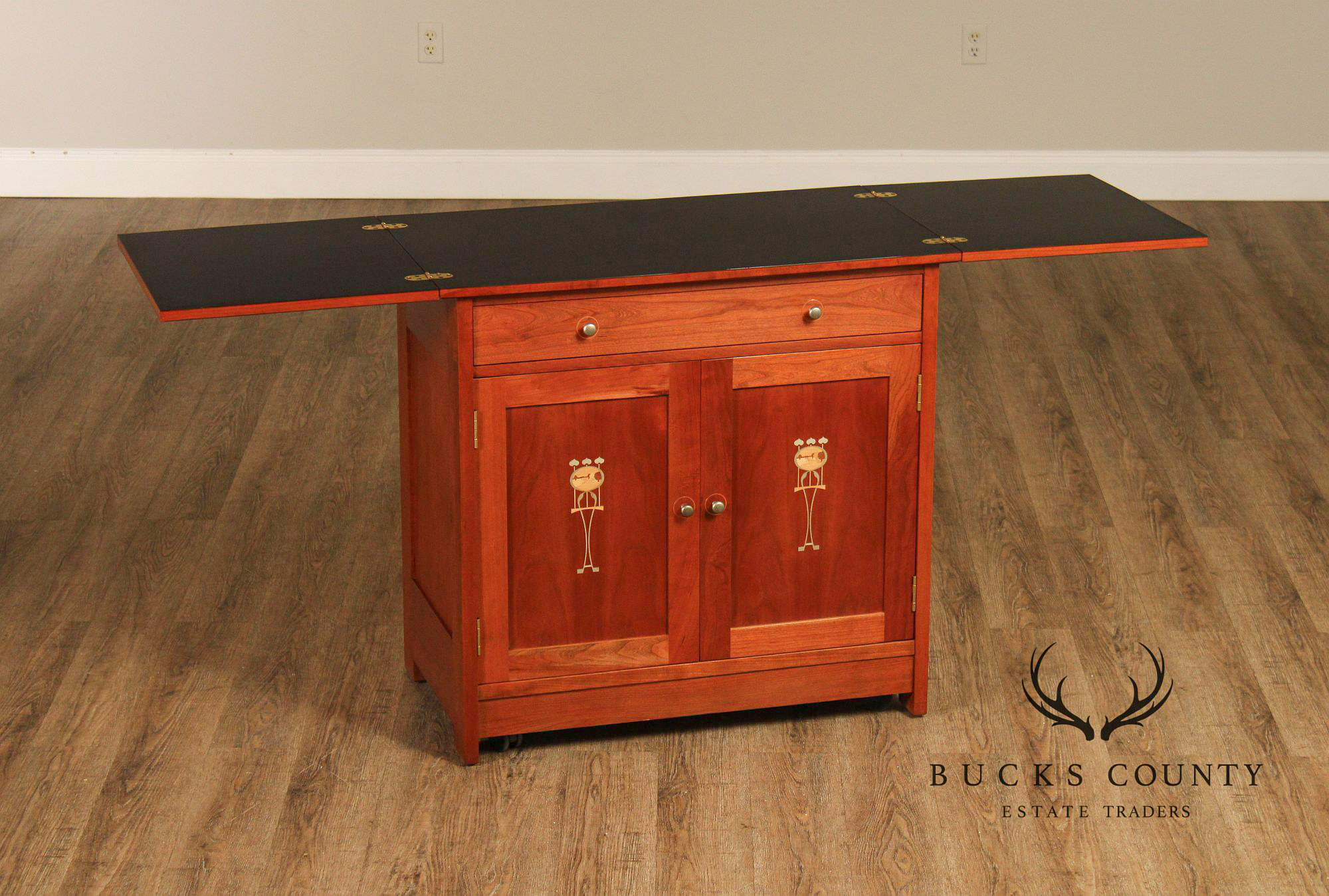 Stickley Harvey Ellis Collection Inlaid Cherry Server