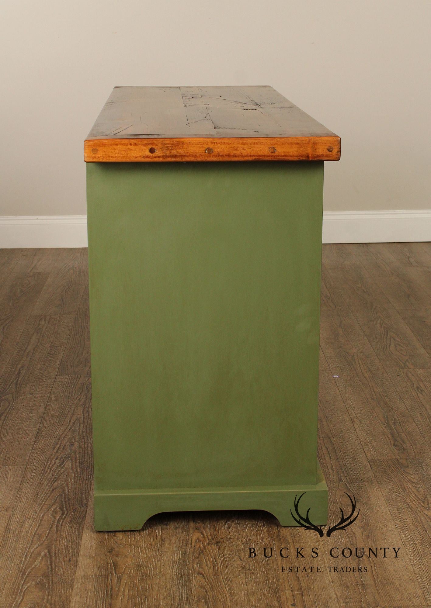 Farmhouse Style Painted Buffet Server