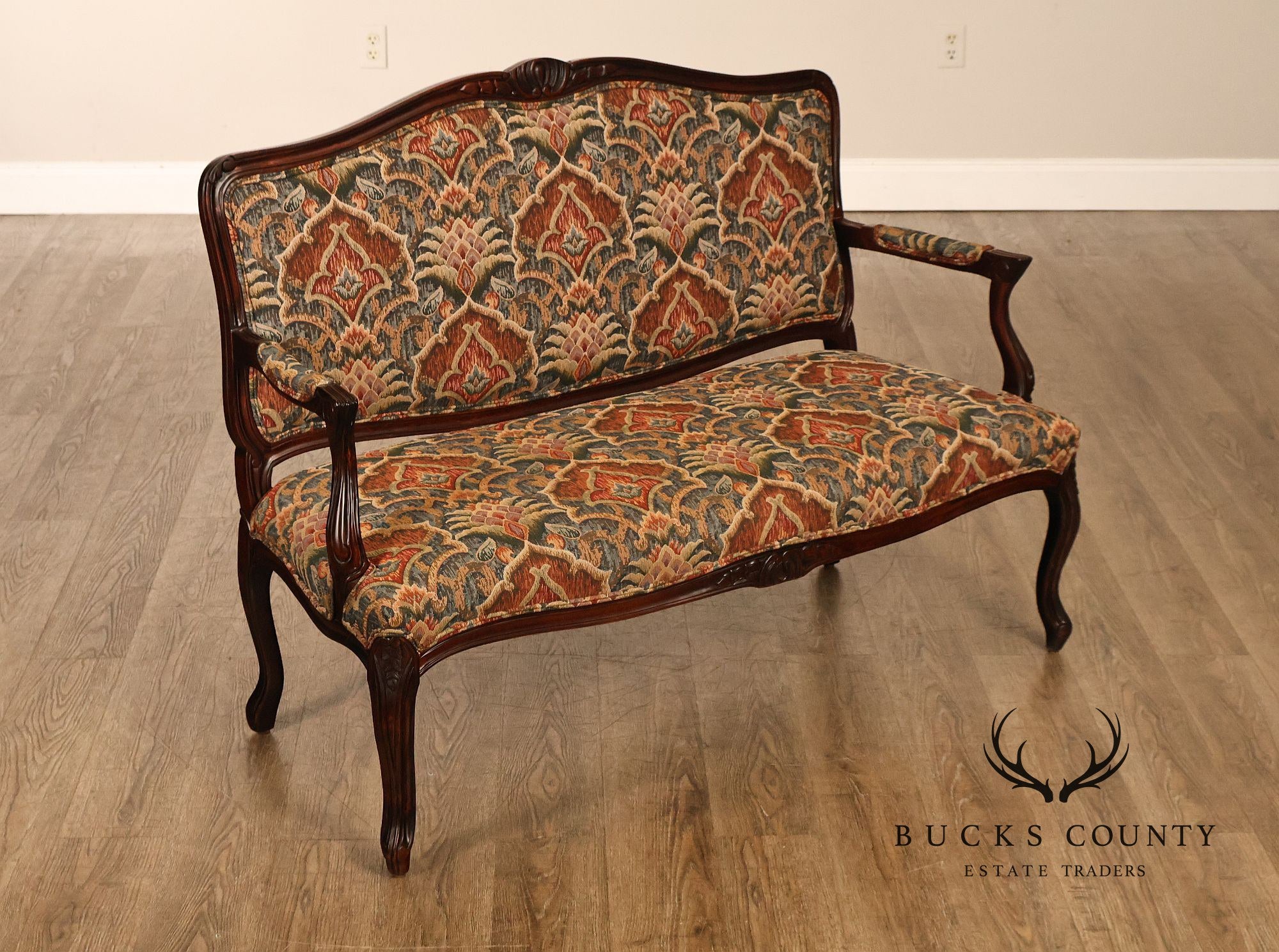 Bassett French Louis XV Style Settee