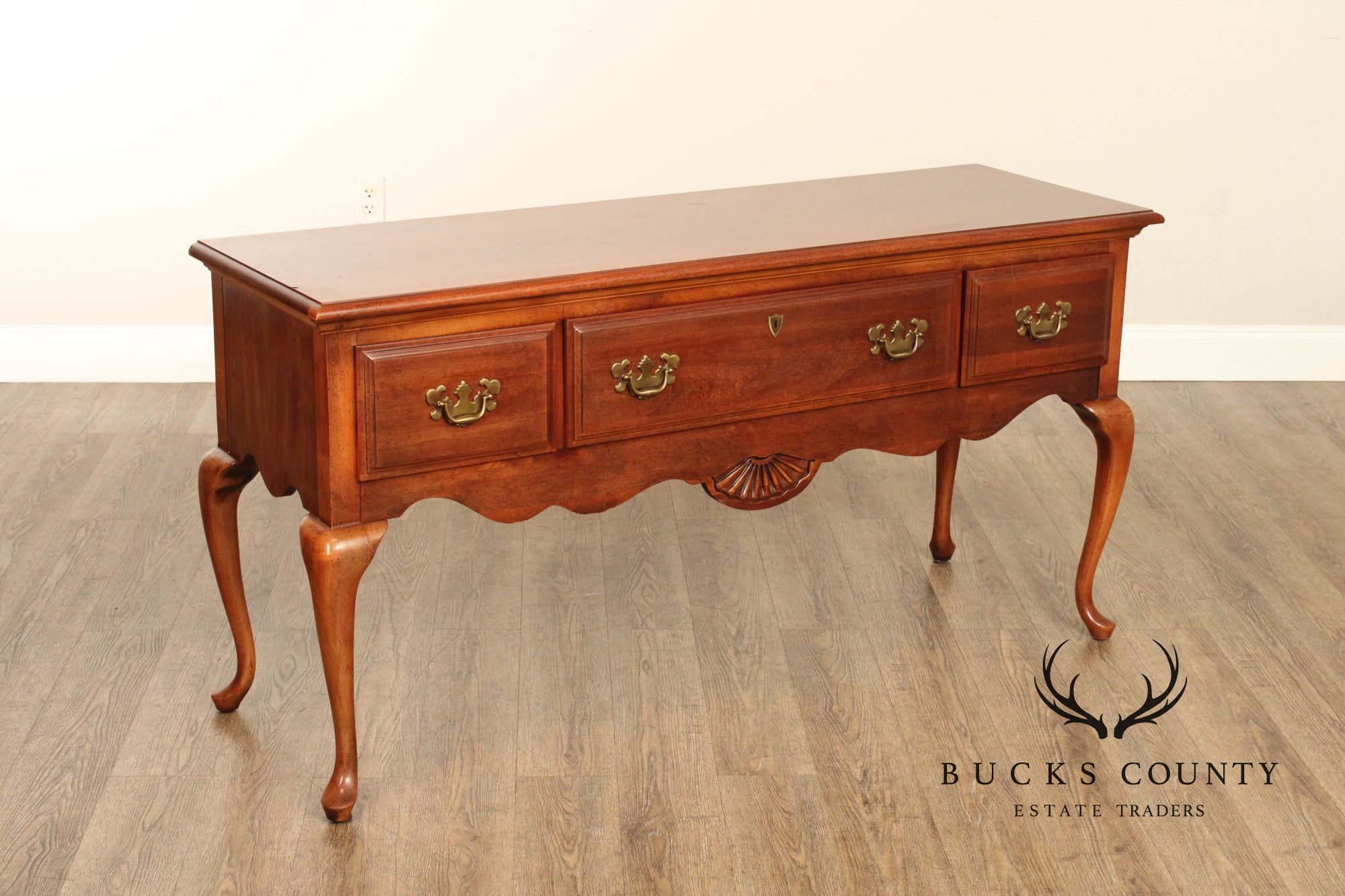 American Drew Queen Anne Style Cherry Sideboard