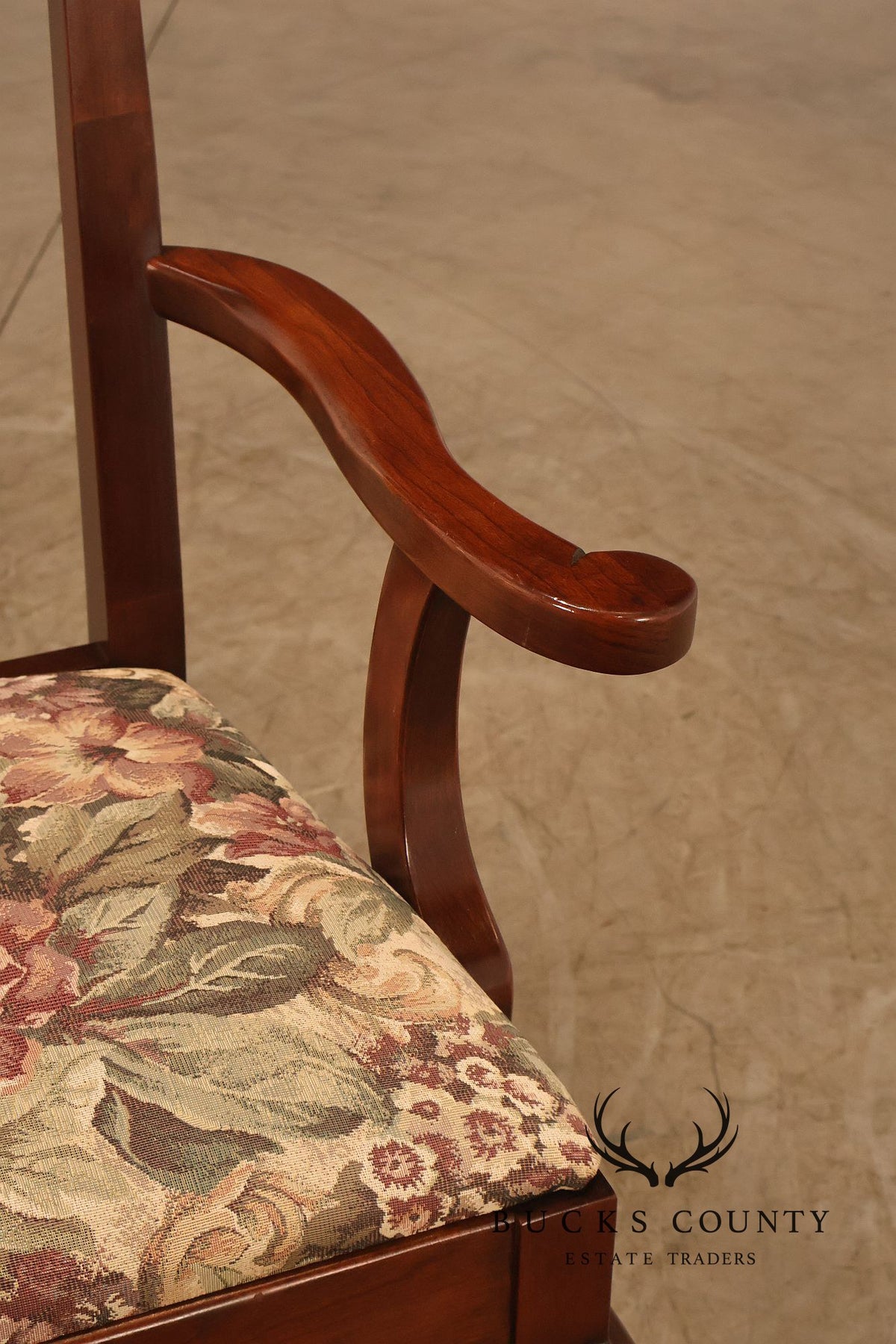 Pennsylvania House Chippendale Style Set of Six Cherry Dining Chairs