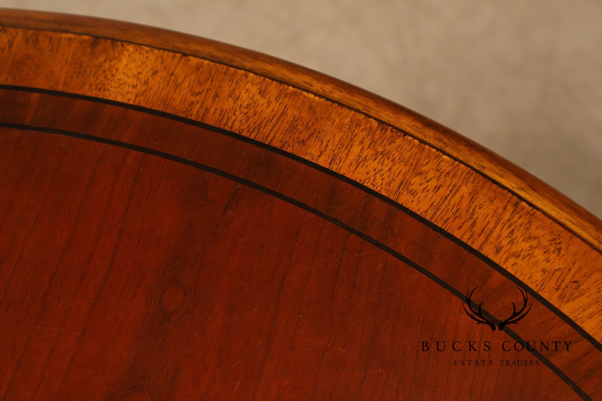 Ethan Allen Townhouse Collection Round Library Side Table
