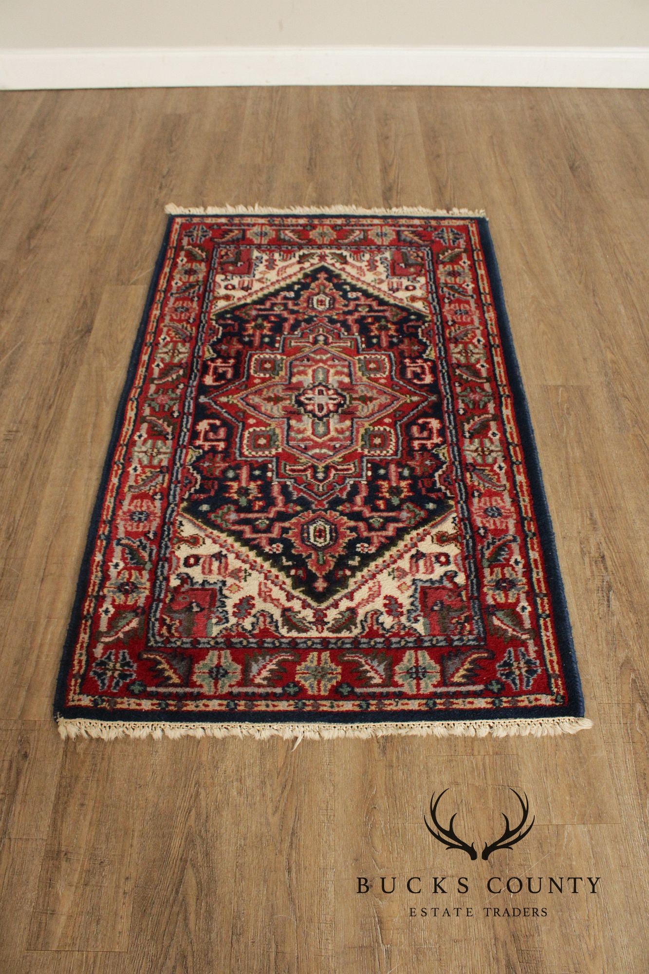 Persian Heriz Style Wool Area Rug 5'x3'