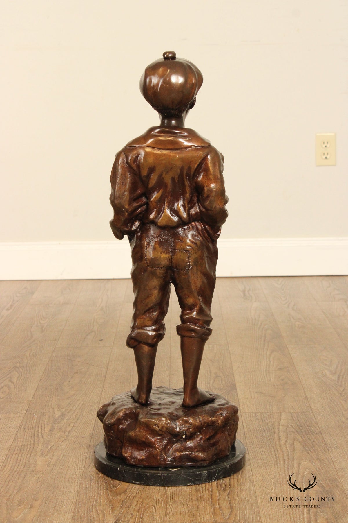 Whistling Boy 'Le Siffleur' Bronze Sculpture, After Victor Szczeblewski