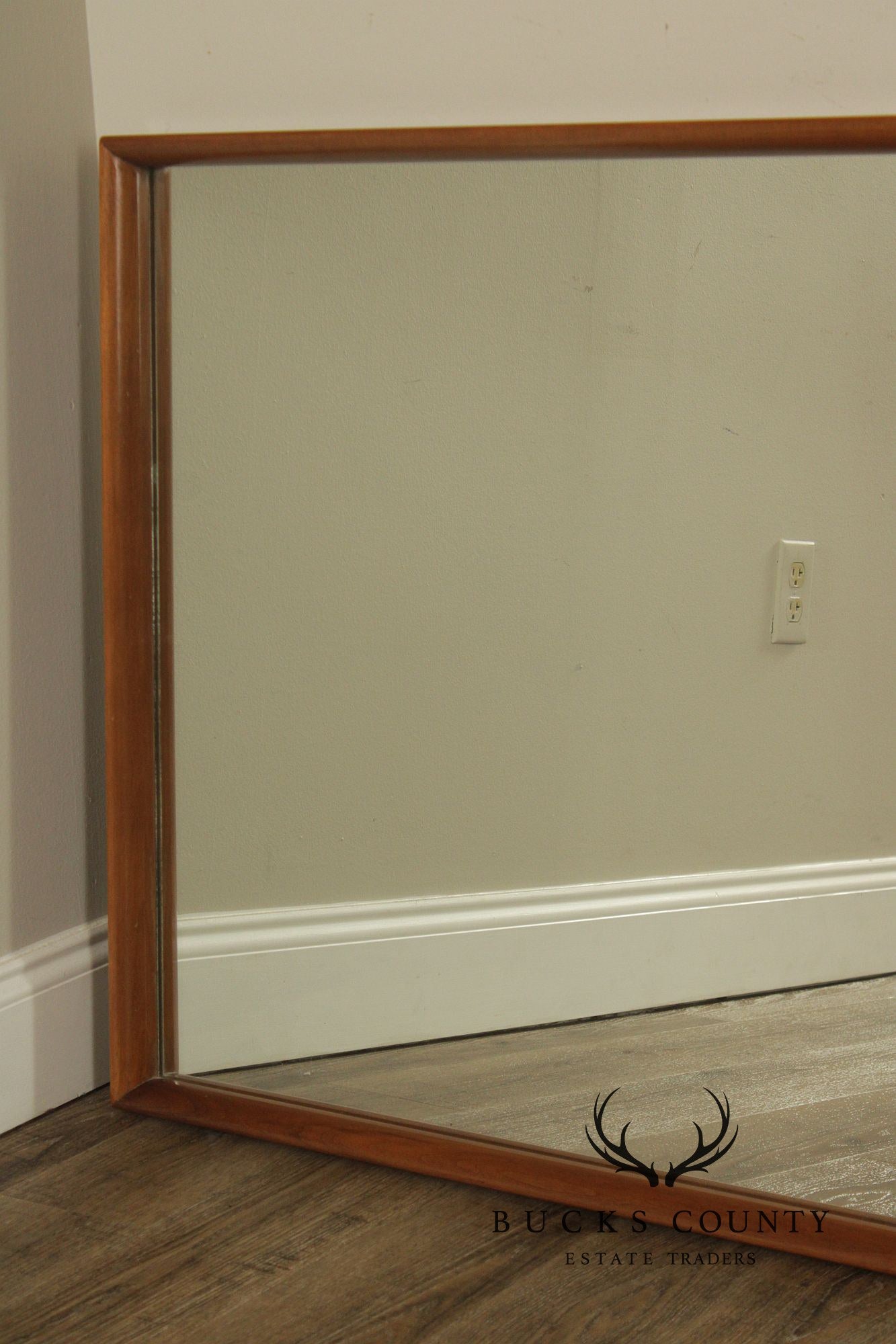Mid Century Modern Walnut Dresser Mirror