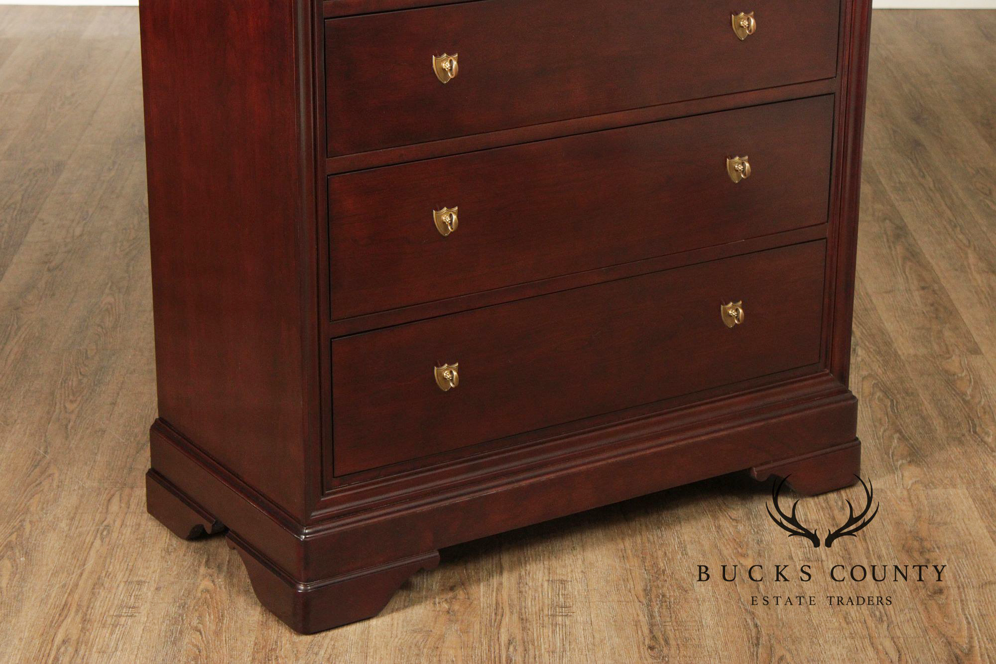 Stickley Marseilles Louis Philippe Style Cherry Tall Chest