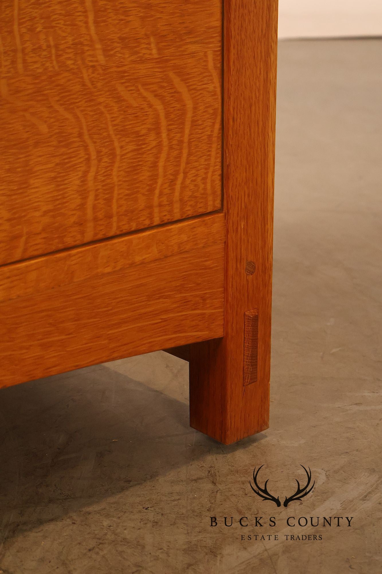 Stickley Mission Collection Oak Tall Chest