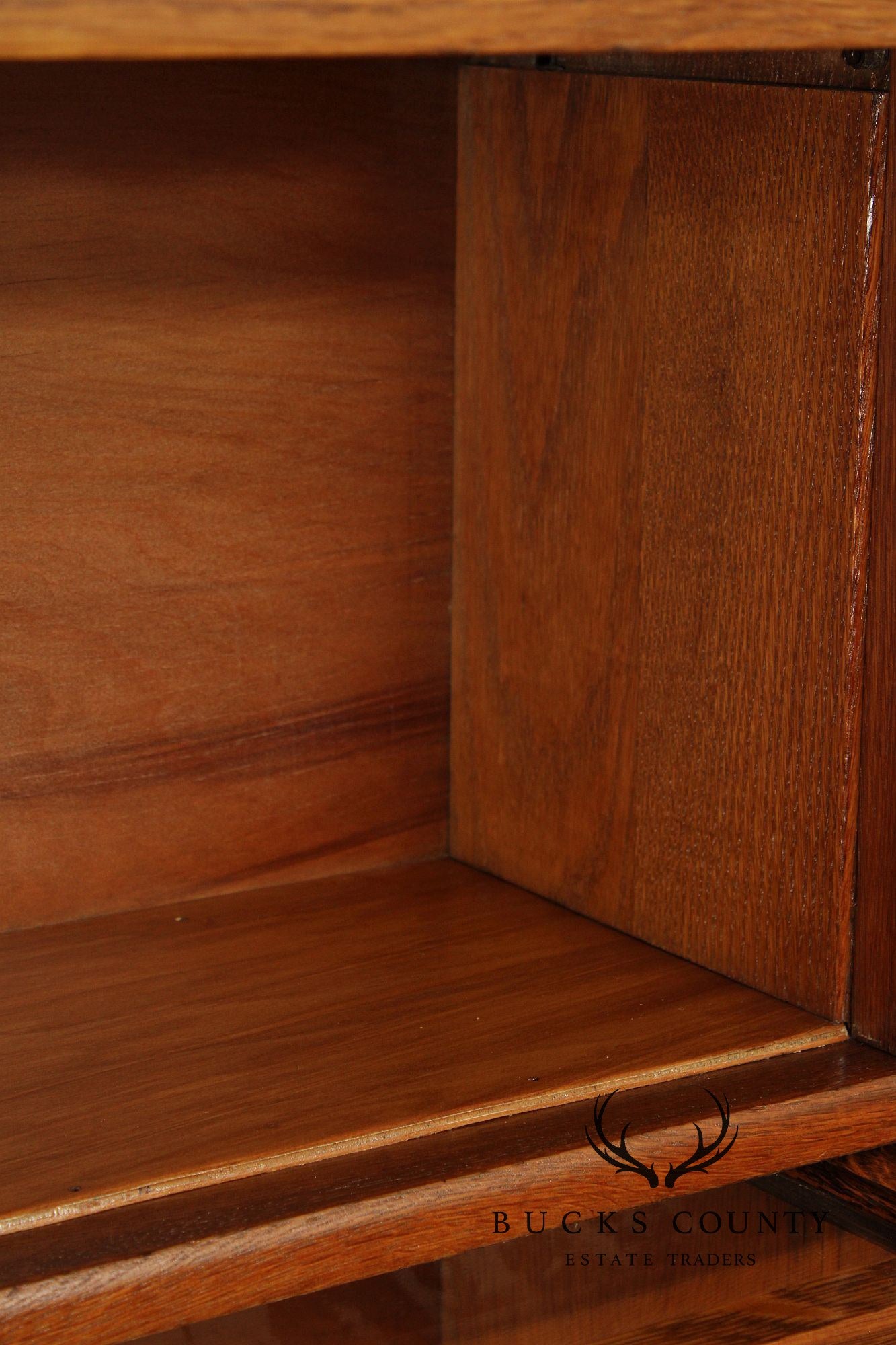 Globe Wernicke Antique Oak Four-Section Barrister Bookcase