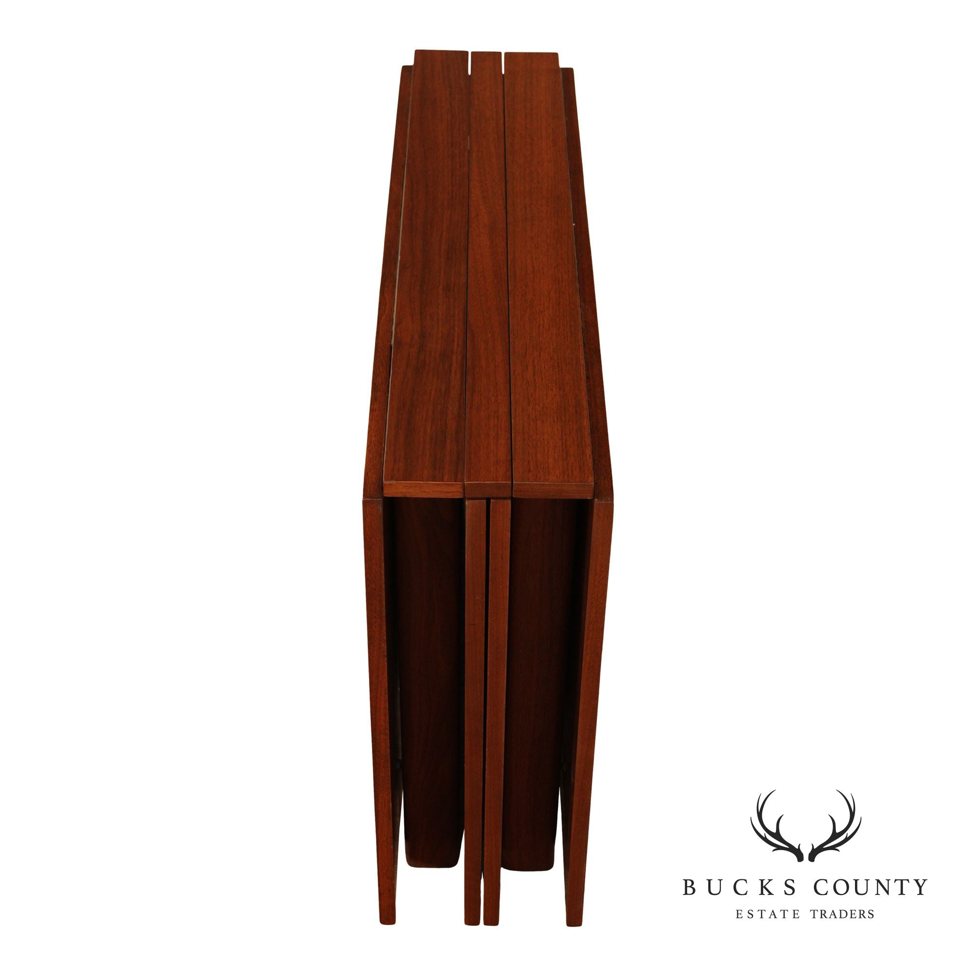 Bruno Mathsson Teak Drop-Leaf Banquet Dining Table