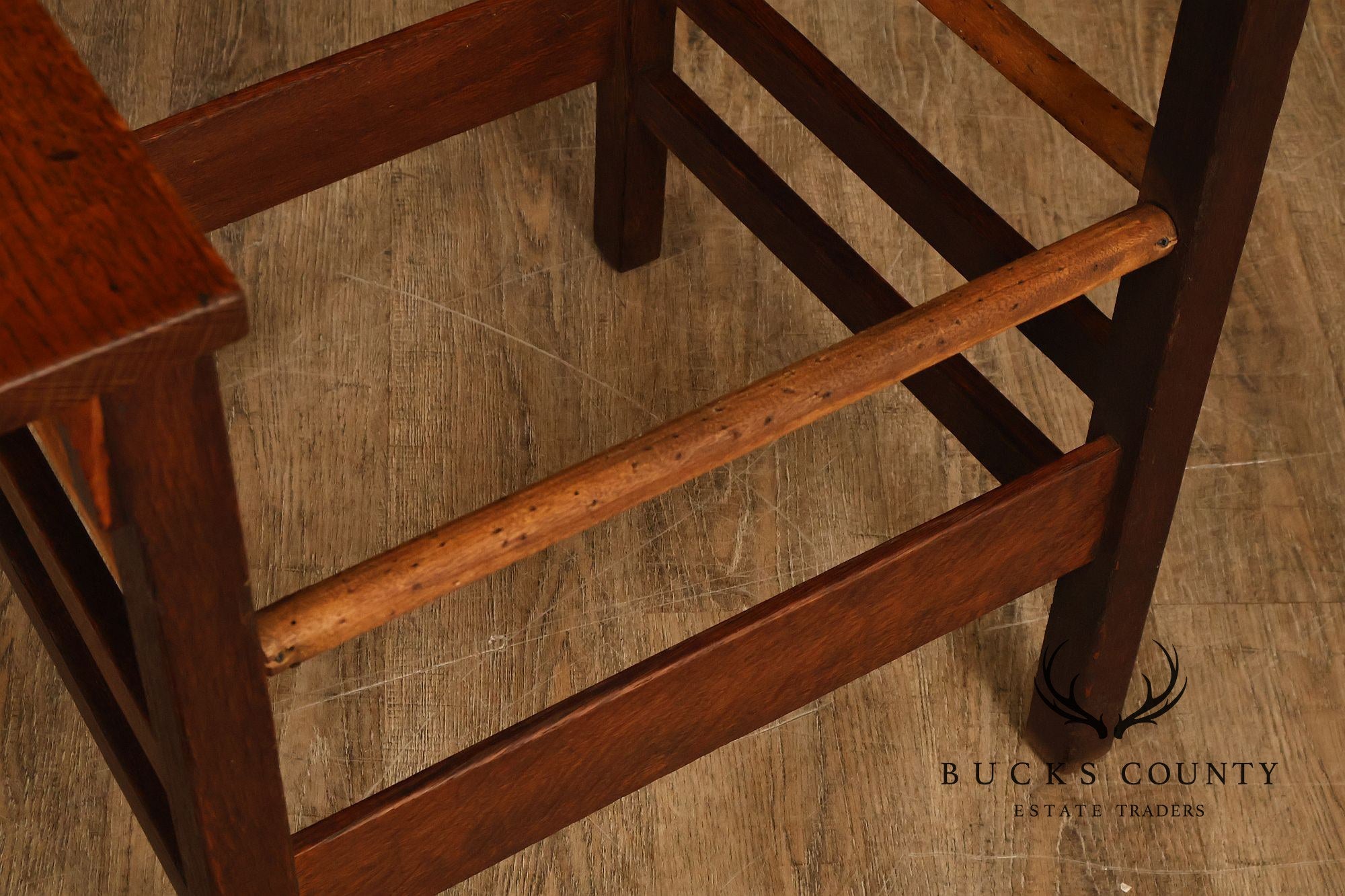 Gustav Stickley Antique Mission Oak Armchair